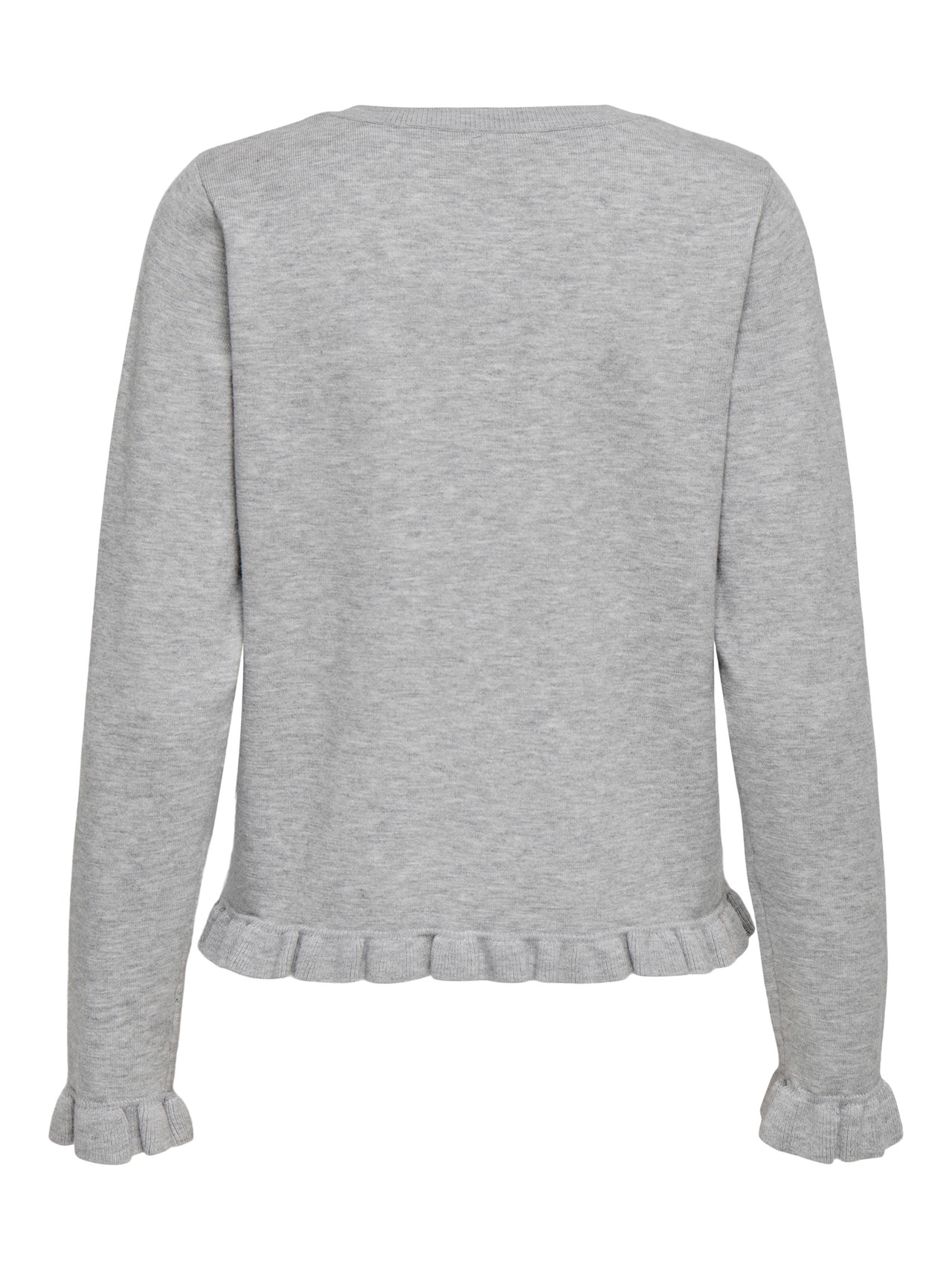 ONLY ONLCINDEREL Cardigan -Light Grey Melange - 15370855