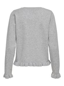 ONLY ONLCINDEREL Cardigan -Light Grey Melange - 15370855