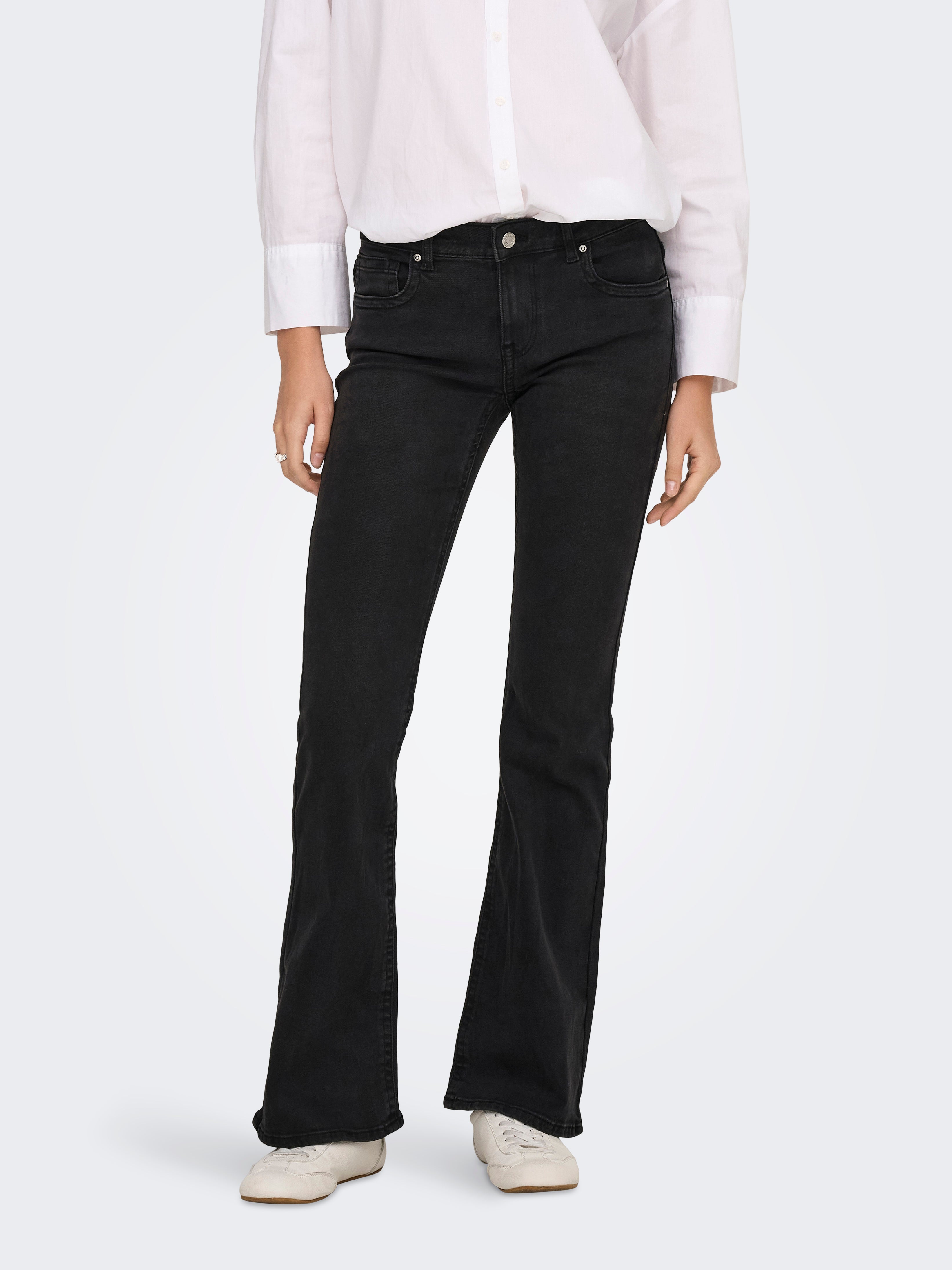 Onlphoebe Niedrige Taille Flared Jeans