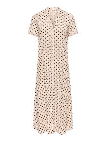 ONLY JDYEVERLY Midi-jurk -Tapioca - 15370892