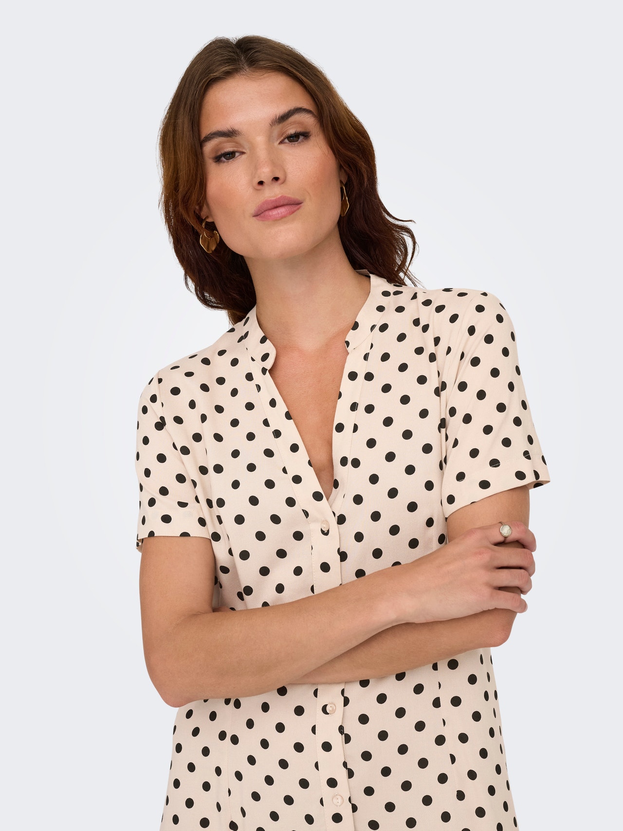 ONLY JDYEVERLY Midi-jurk -Tapioca - 15370892