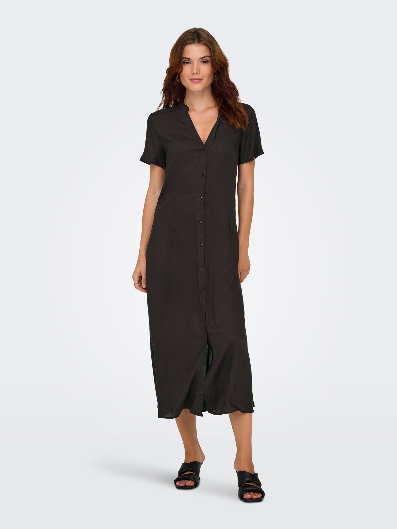 ONLY JDYEVERLY Vestido médio -Chocolate Torte - 15370892