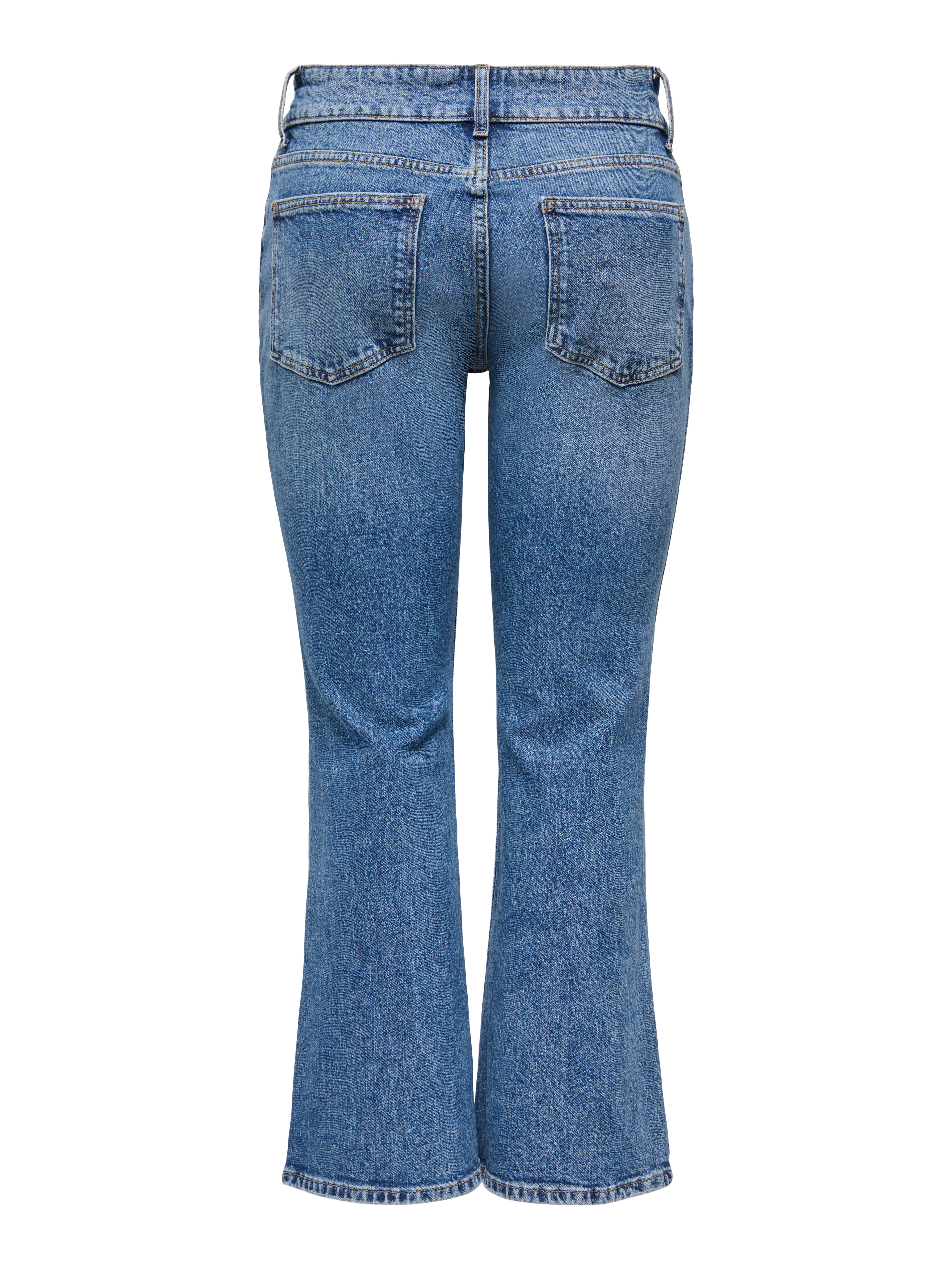 Thumbnail - Onlviolet Hohe Taille Flared Knöchellang Jeans