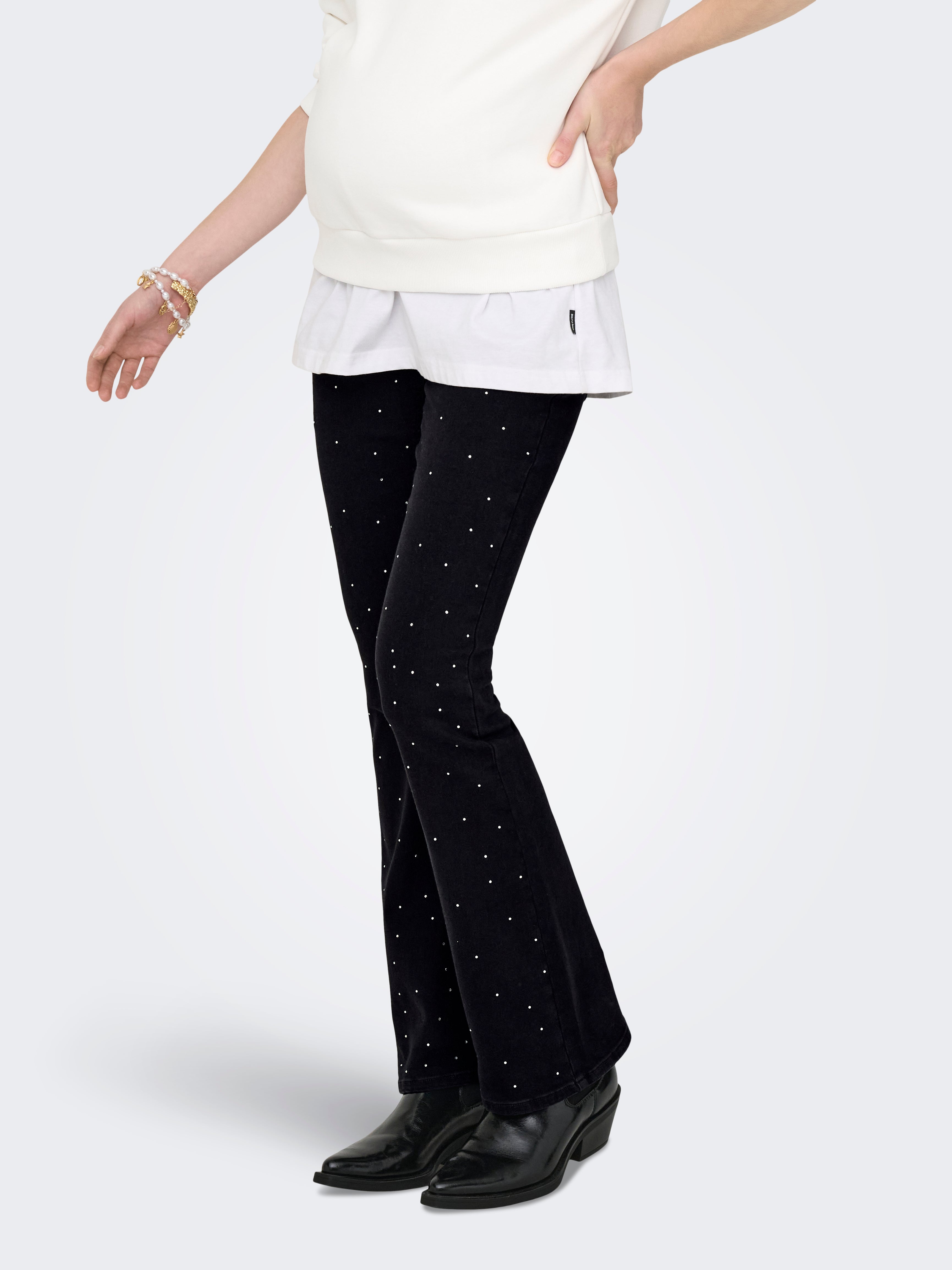 Olmblush Flared Jeans