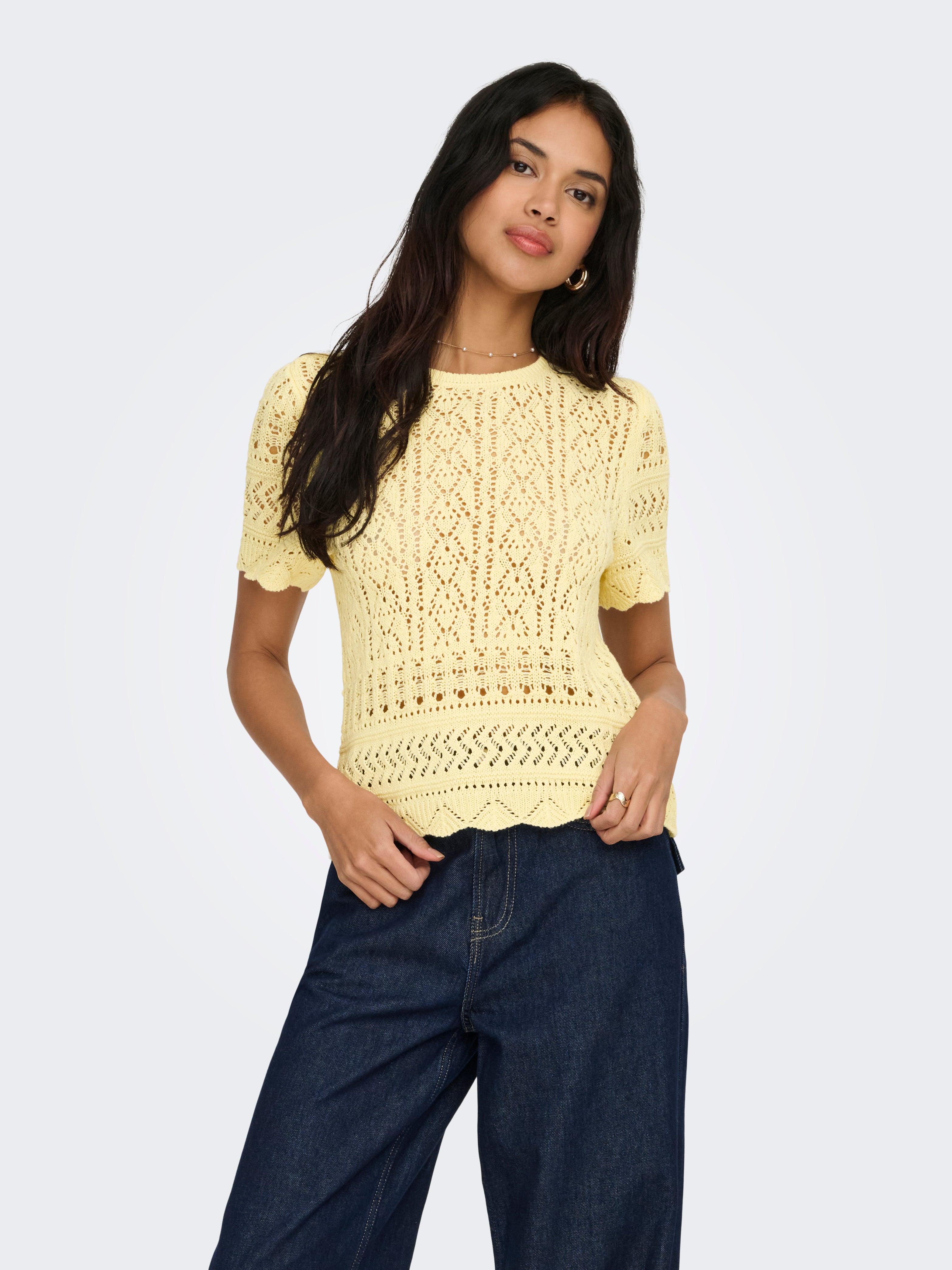 Onlelke Gestricktes Oberteil