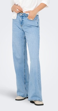 JDYRUBY Middels høy midje Loose fit Jeans | Lys blå | ONLY®
