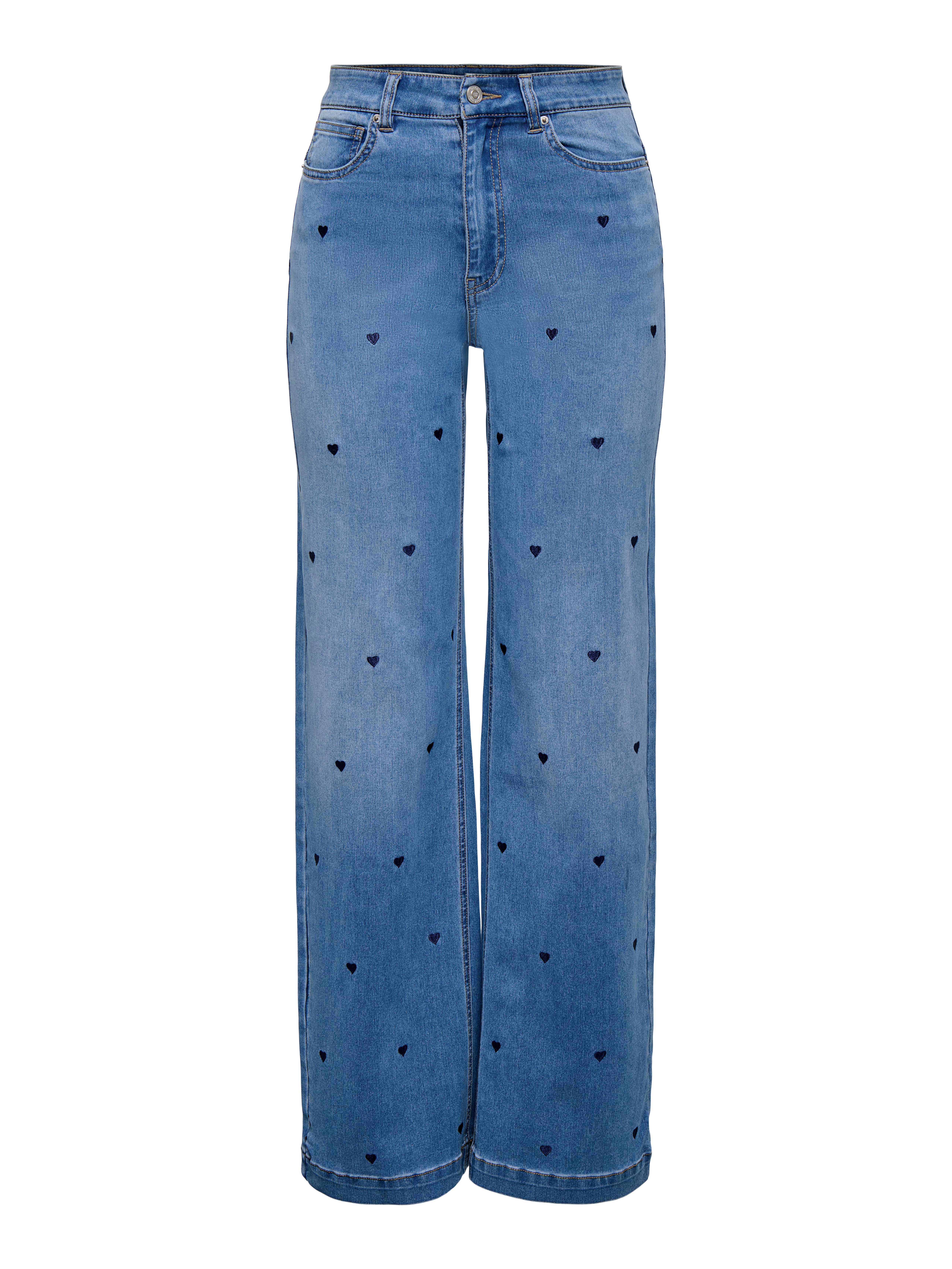 Thumbnail - Onlmadison-royal Hohe Taille Weiter Beinschnitt Jeans