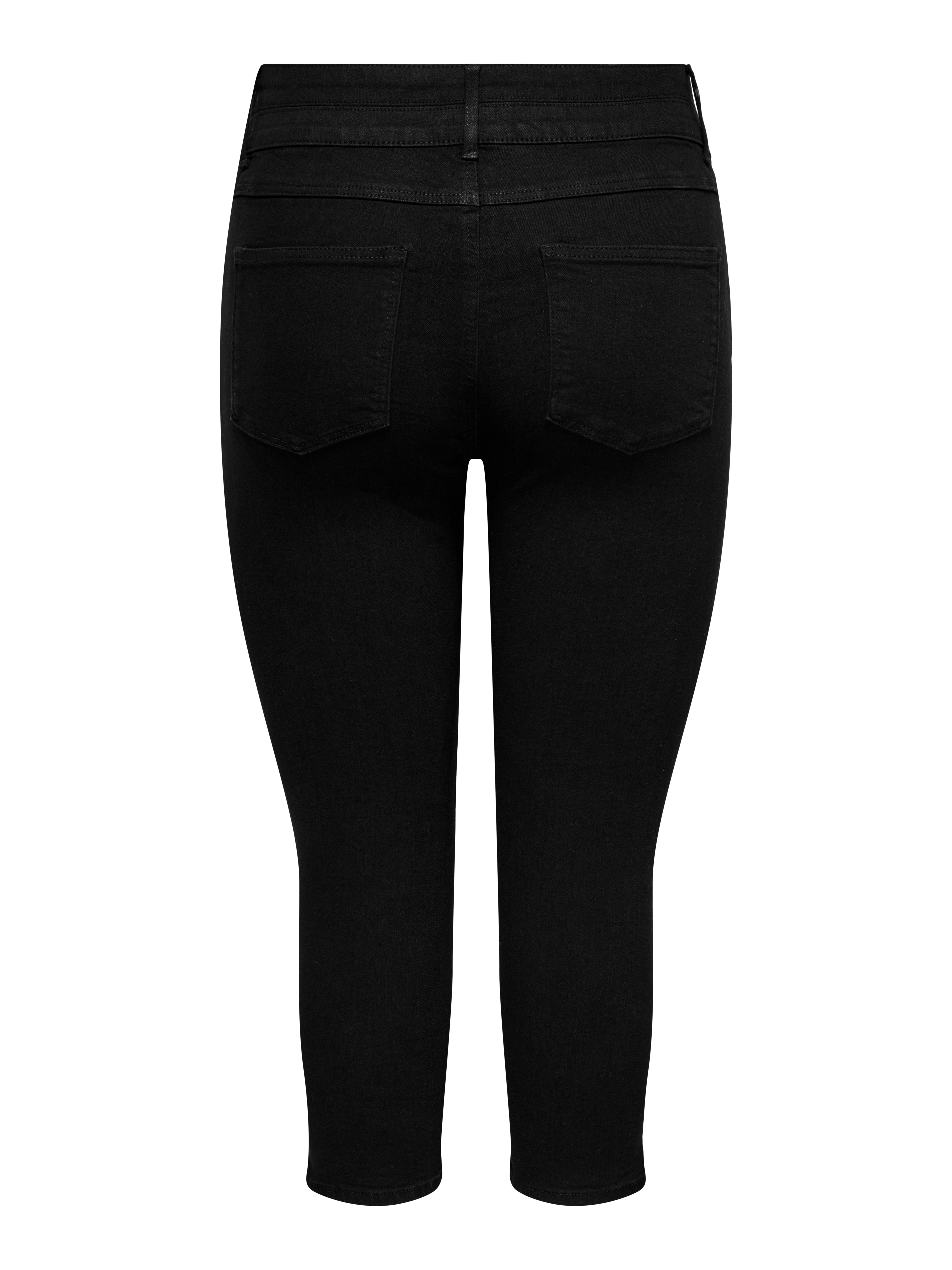 Thumbnail - Carcruz Hohe Taille Capri Jeans