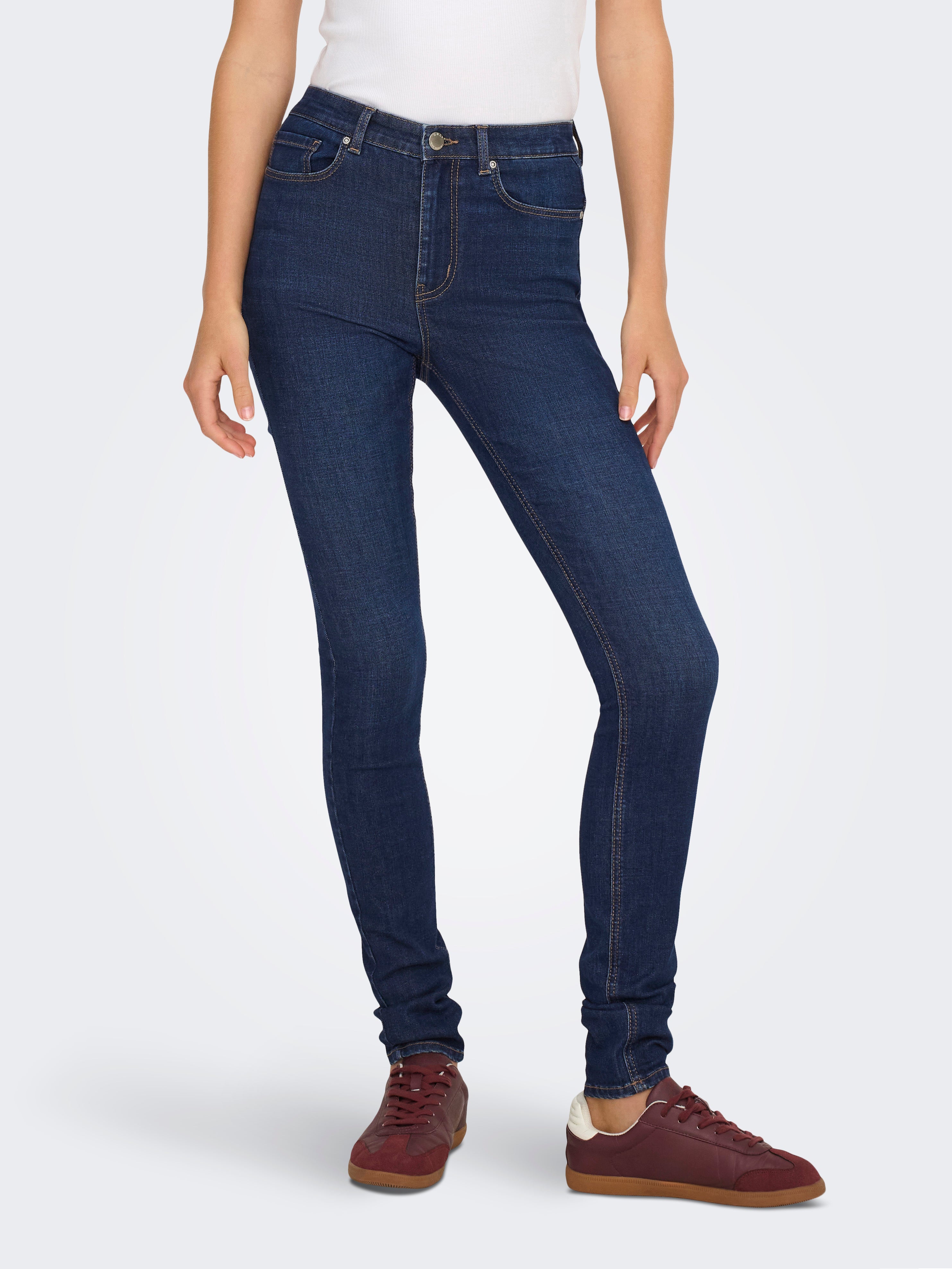 Onpaola Hohe Taille Skinny Fit Jeans