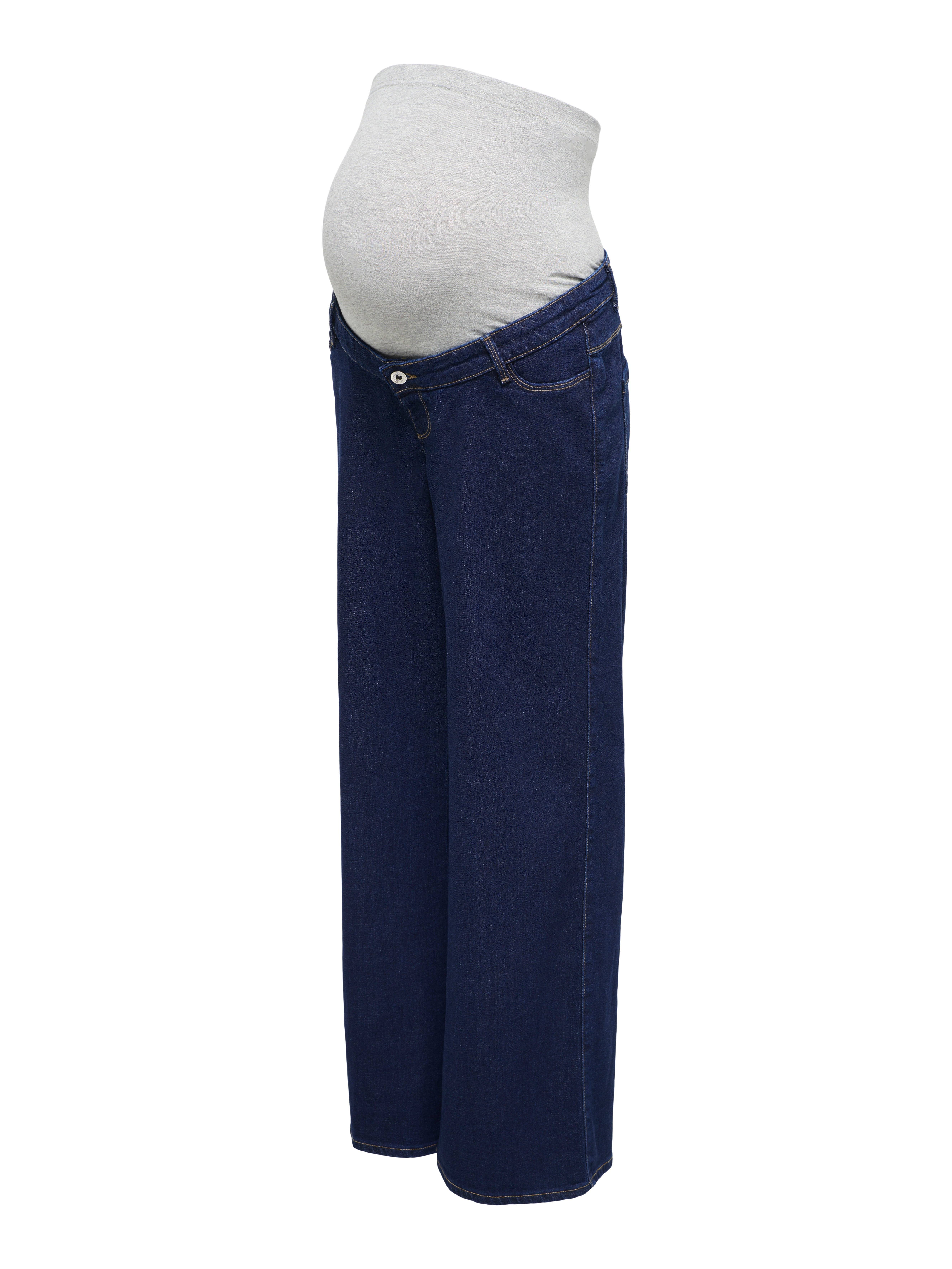 Thumbnail - Olmsnow Hohe Taille Weiter Beinschnitt Jeans