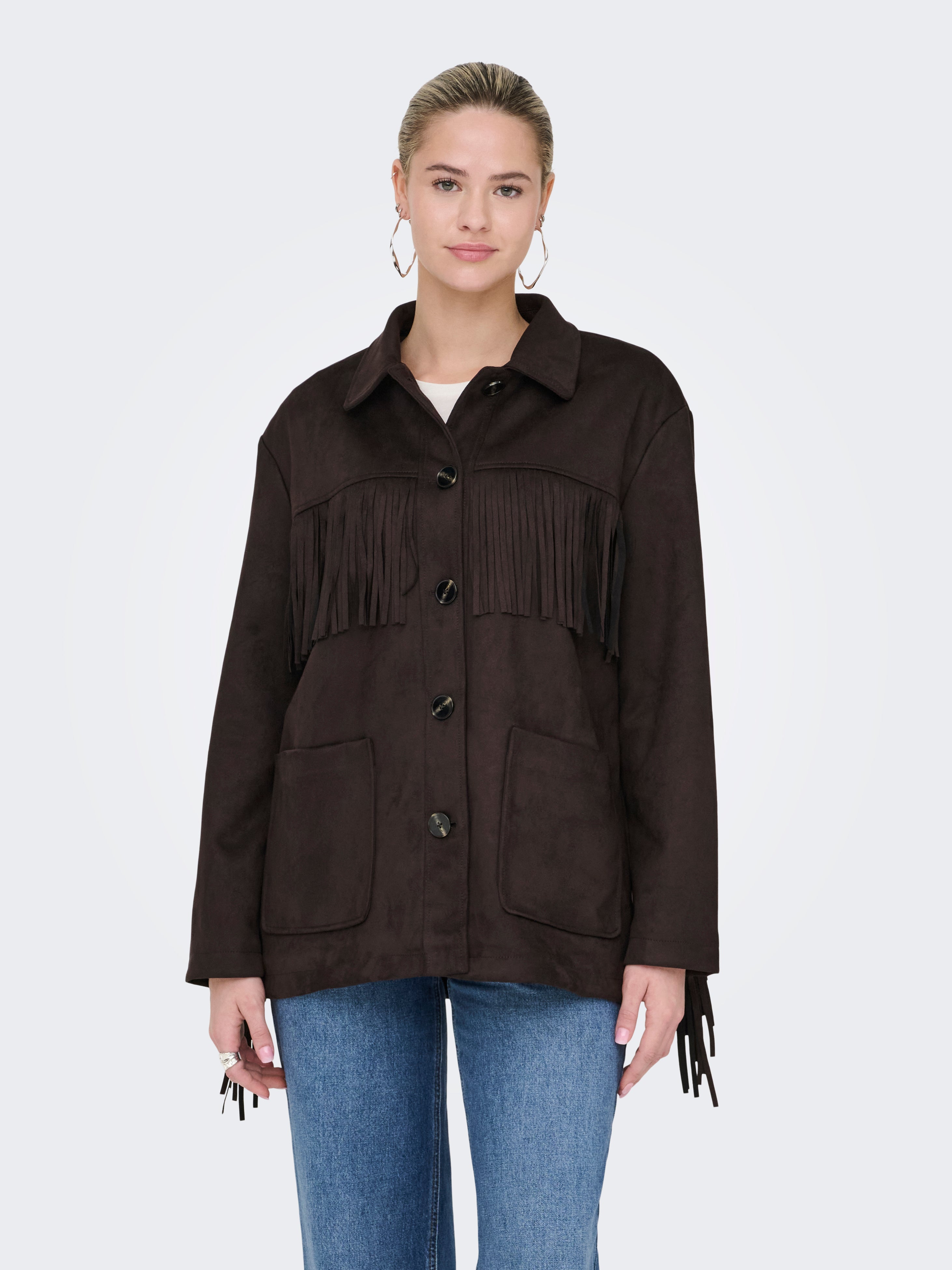 Onlwilla Jacke Aus Wildleder