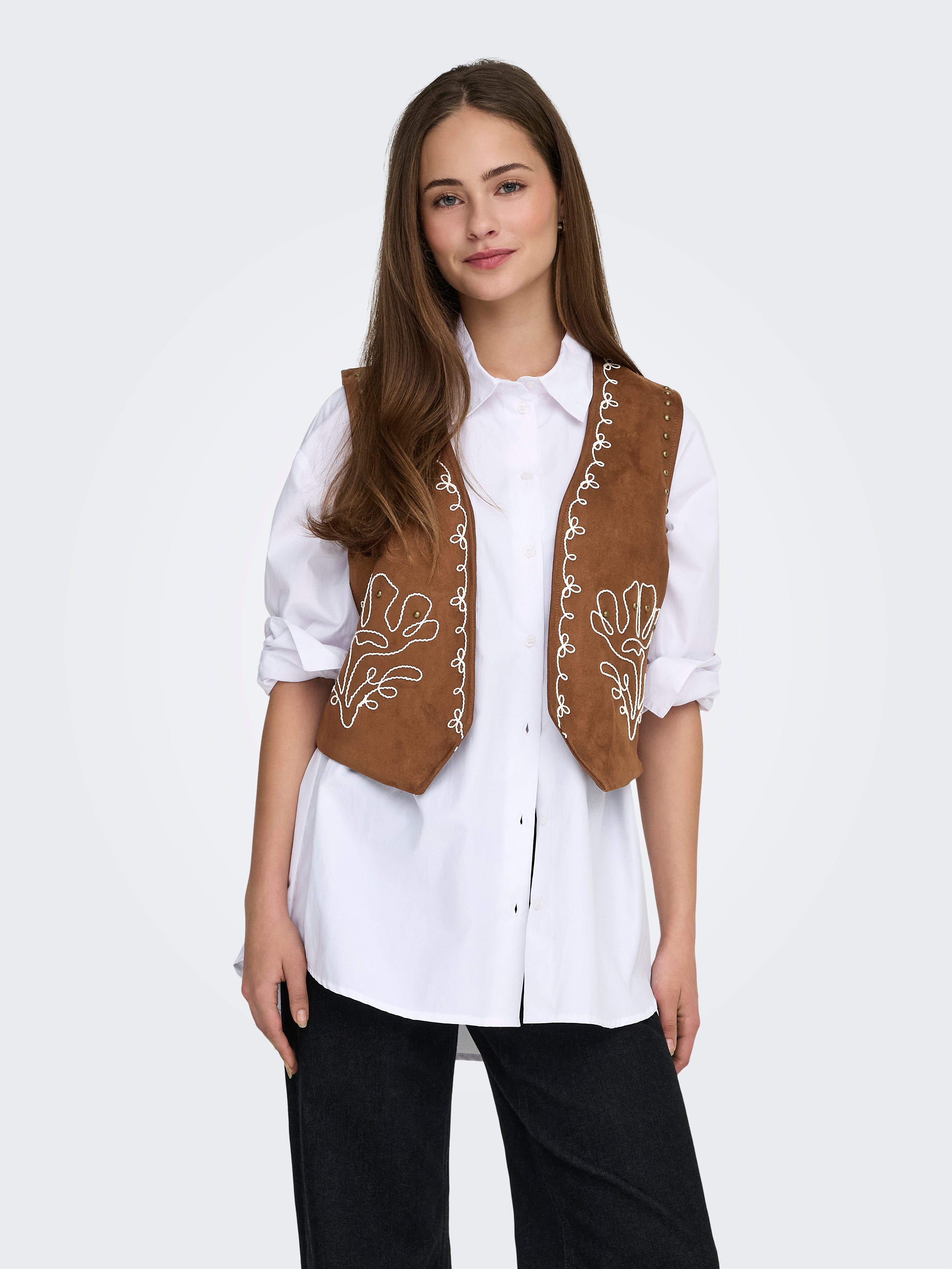 Onlmay Jacke Aus Wildleder