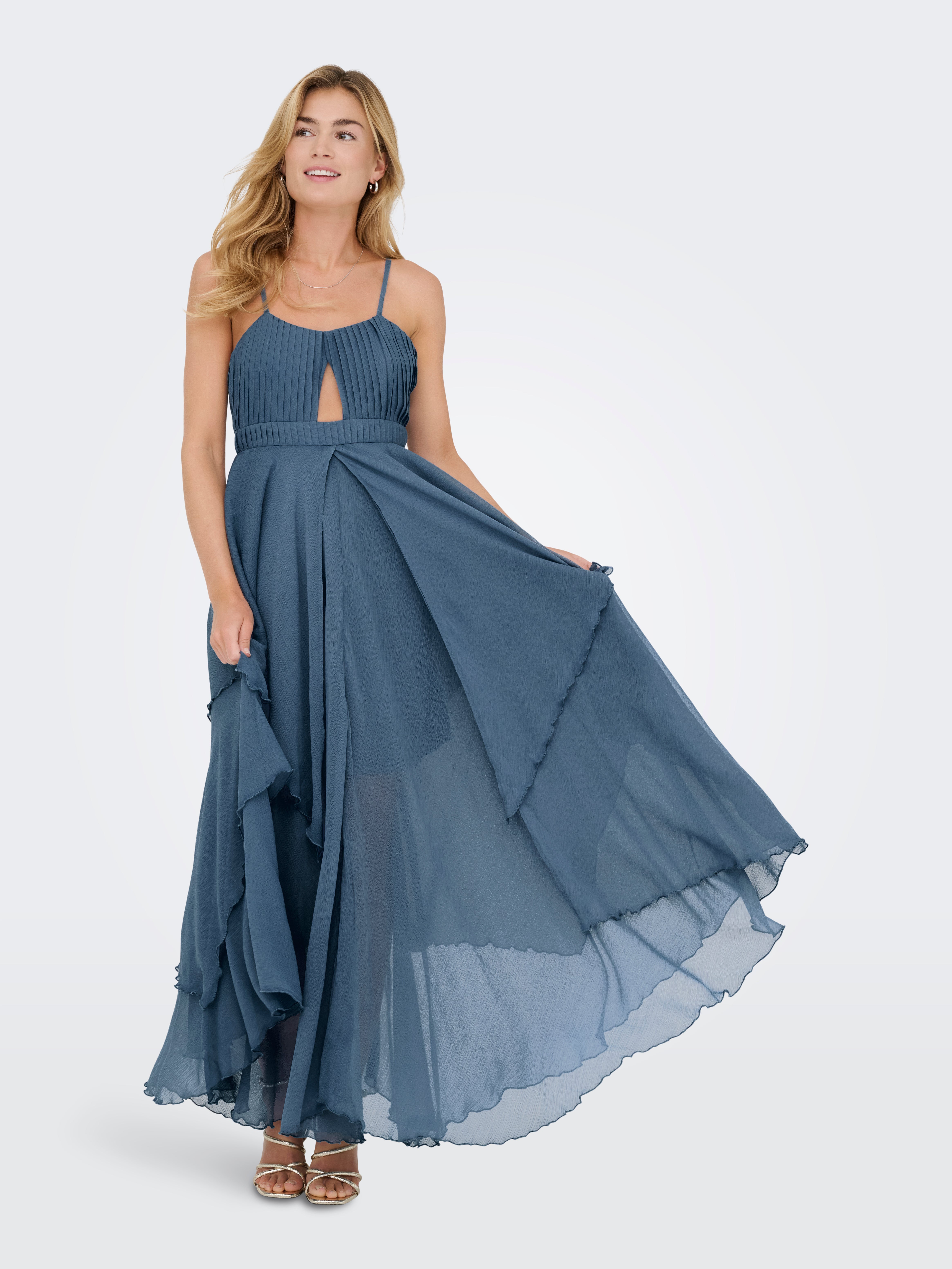 Thumbnail - Onlamelia Langes Kleid