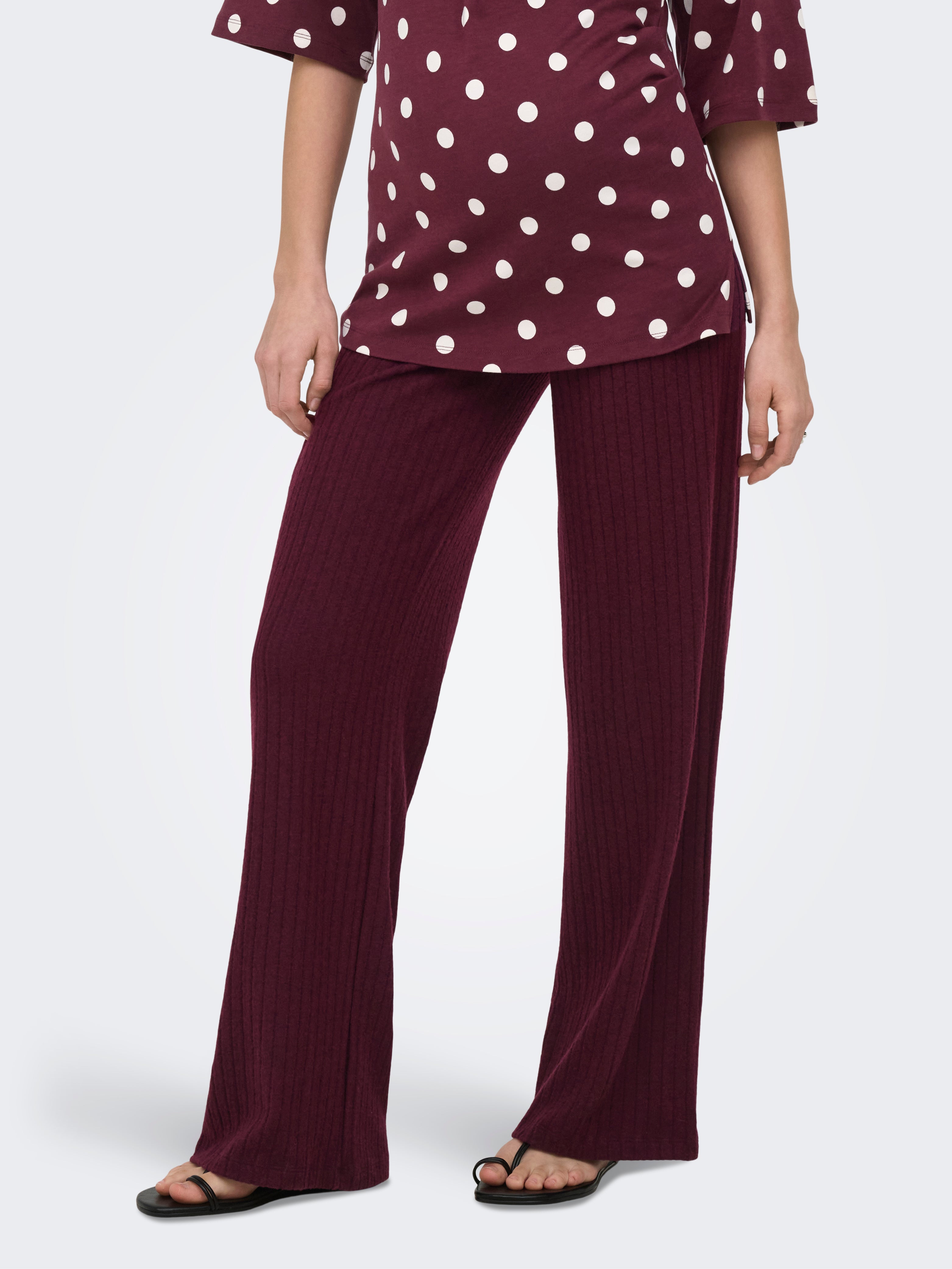 Olmlola Normal Geschnitten Hose Mit Weitem Beinschnitt