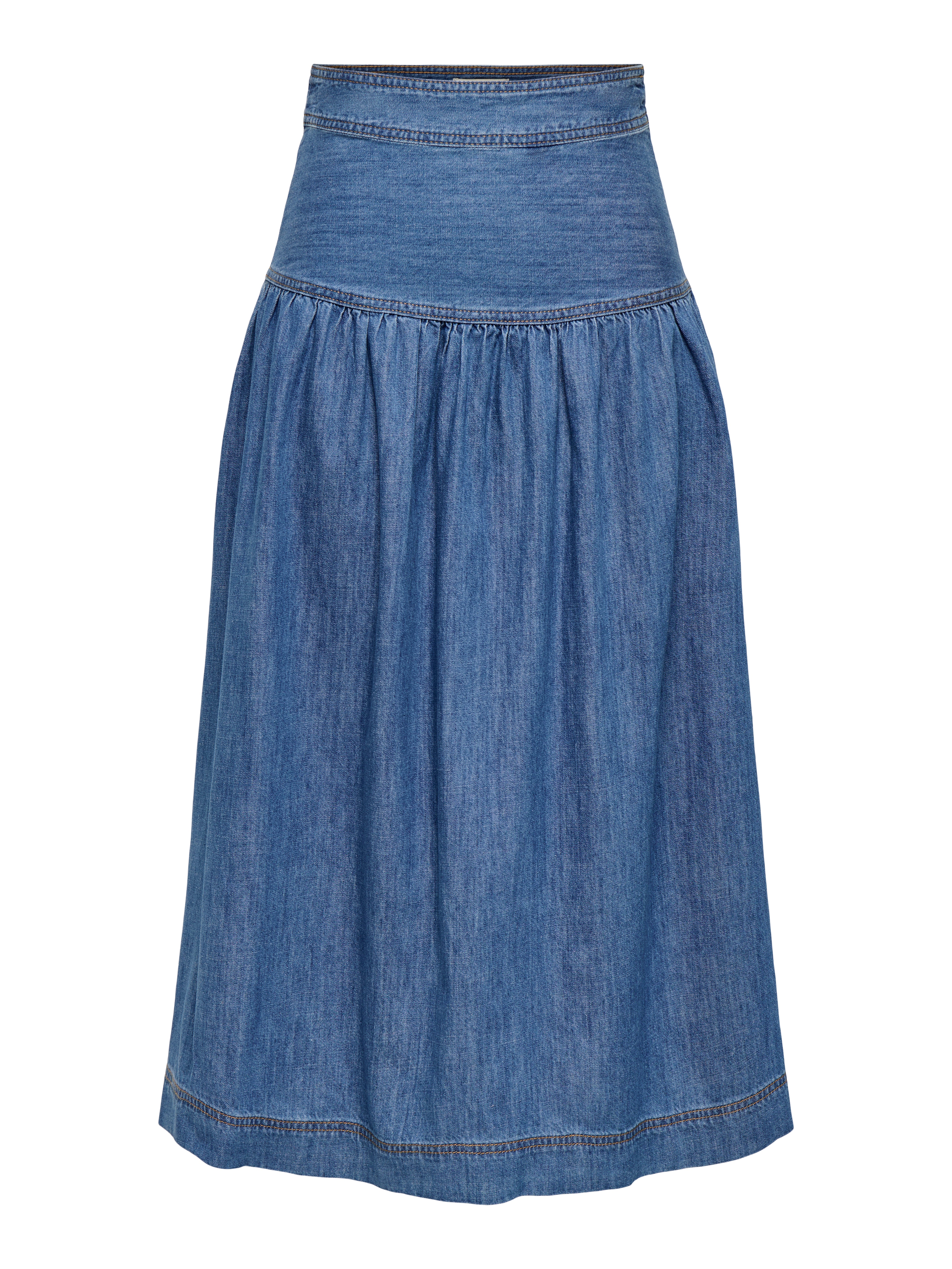 Onlsevigny Jeansrock Langer Rock