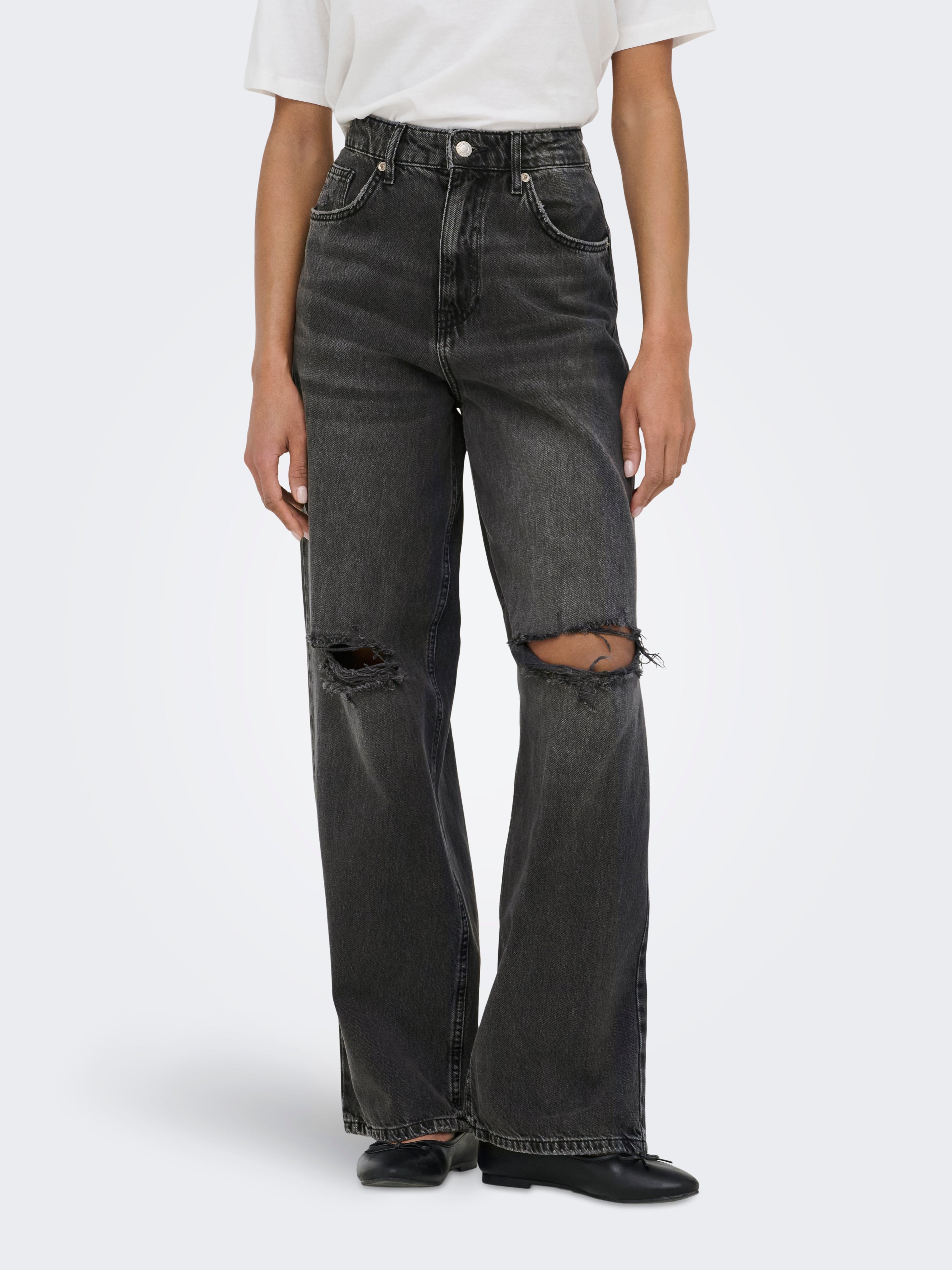 Onlamber Niedrige Taille Baggy Fit Jeans