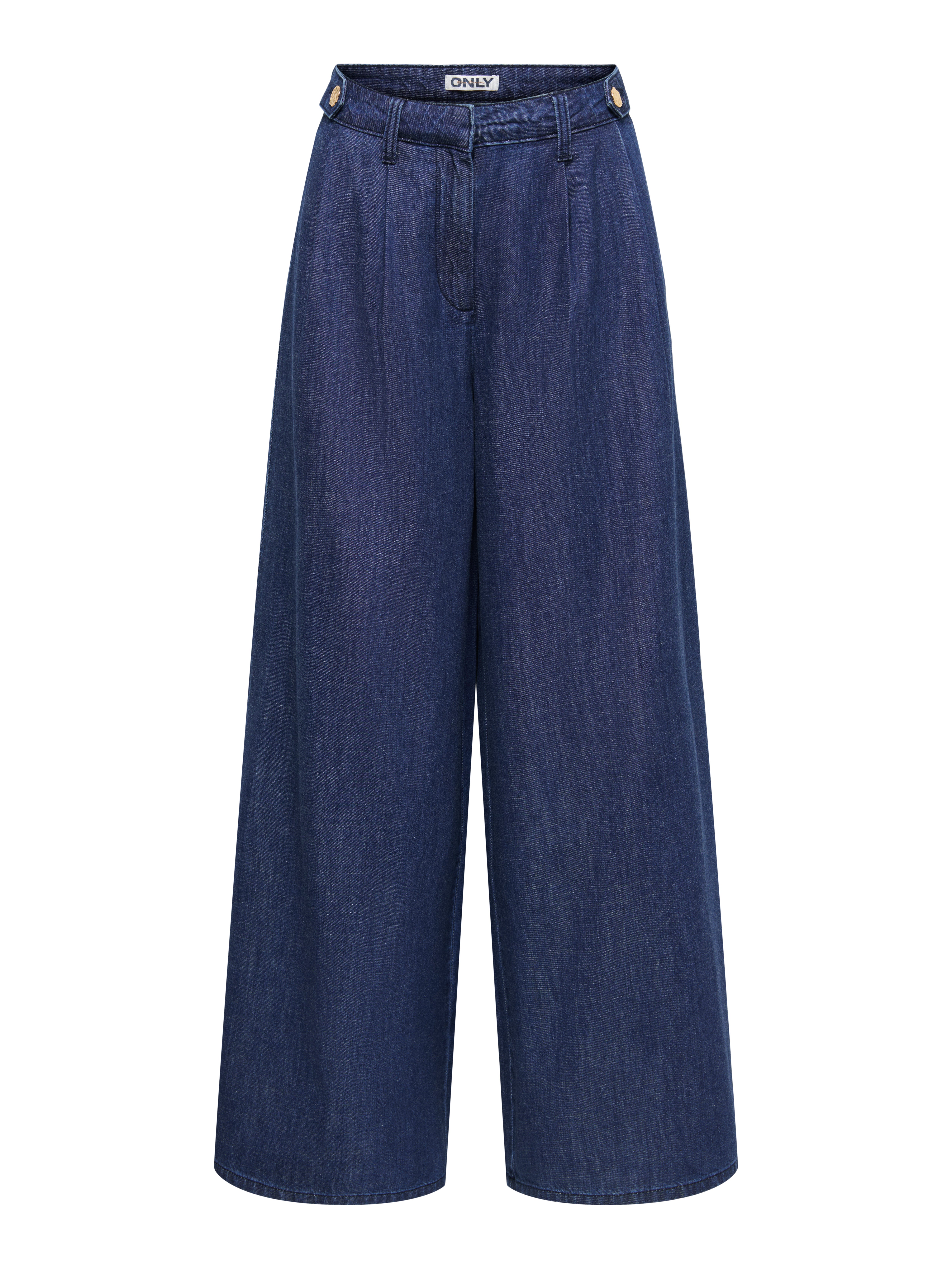 Thumbnail - Onlpose Hohe Taille Weiter Beinschnitt Jeans