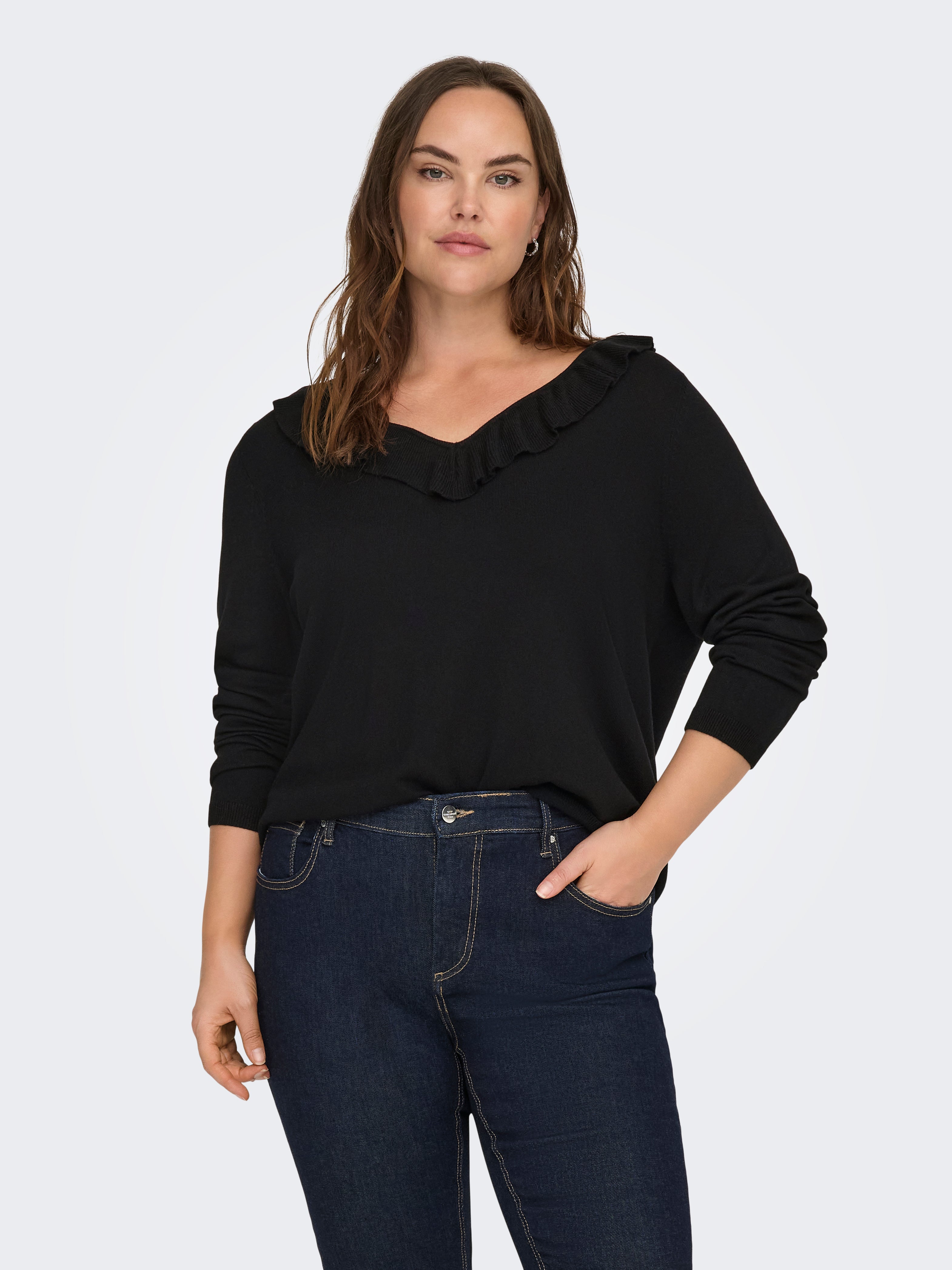 Carluis Gestricktes Oberteil