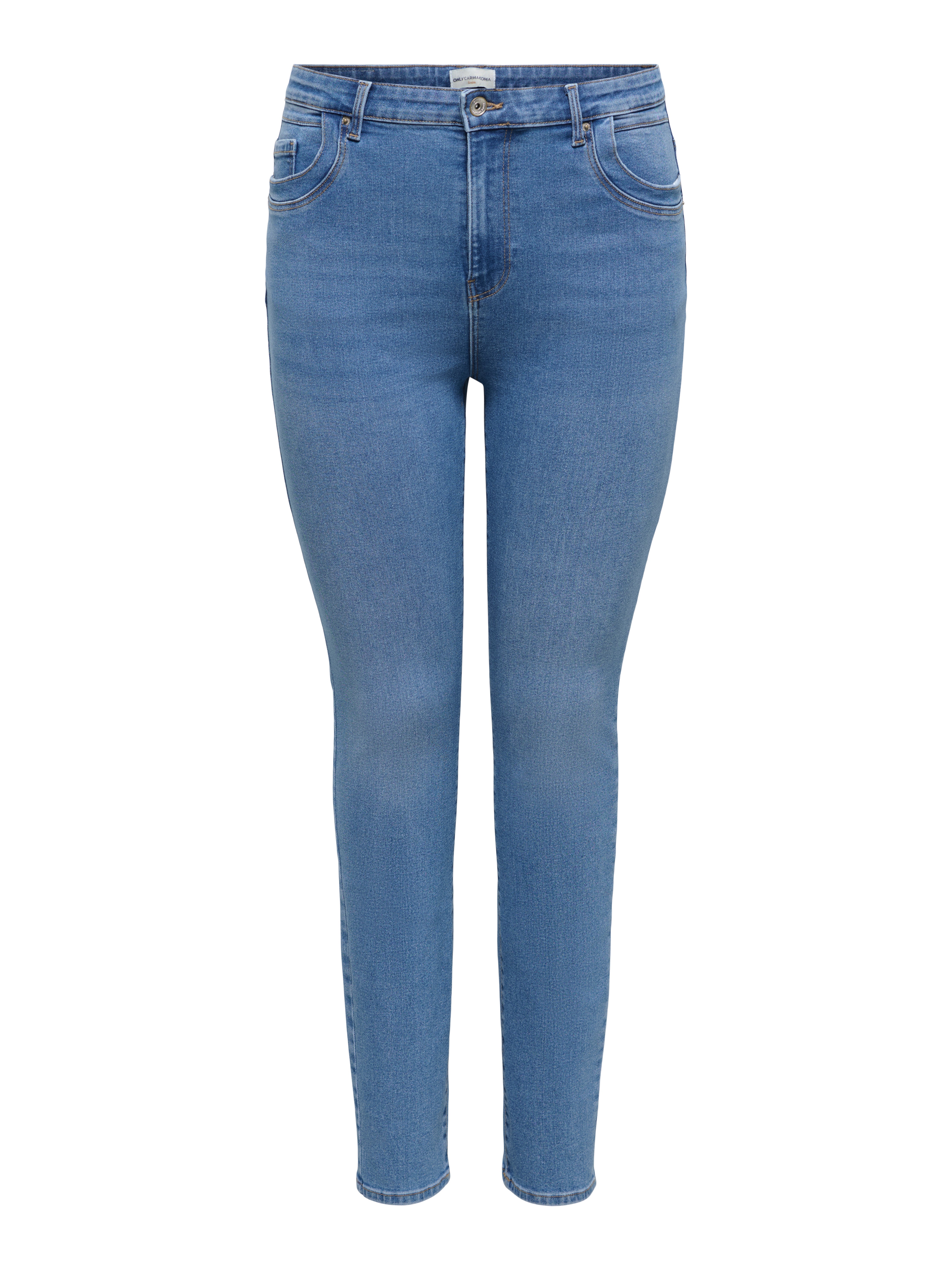 Carane Mittlere Taille Skinny Fit Jeans