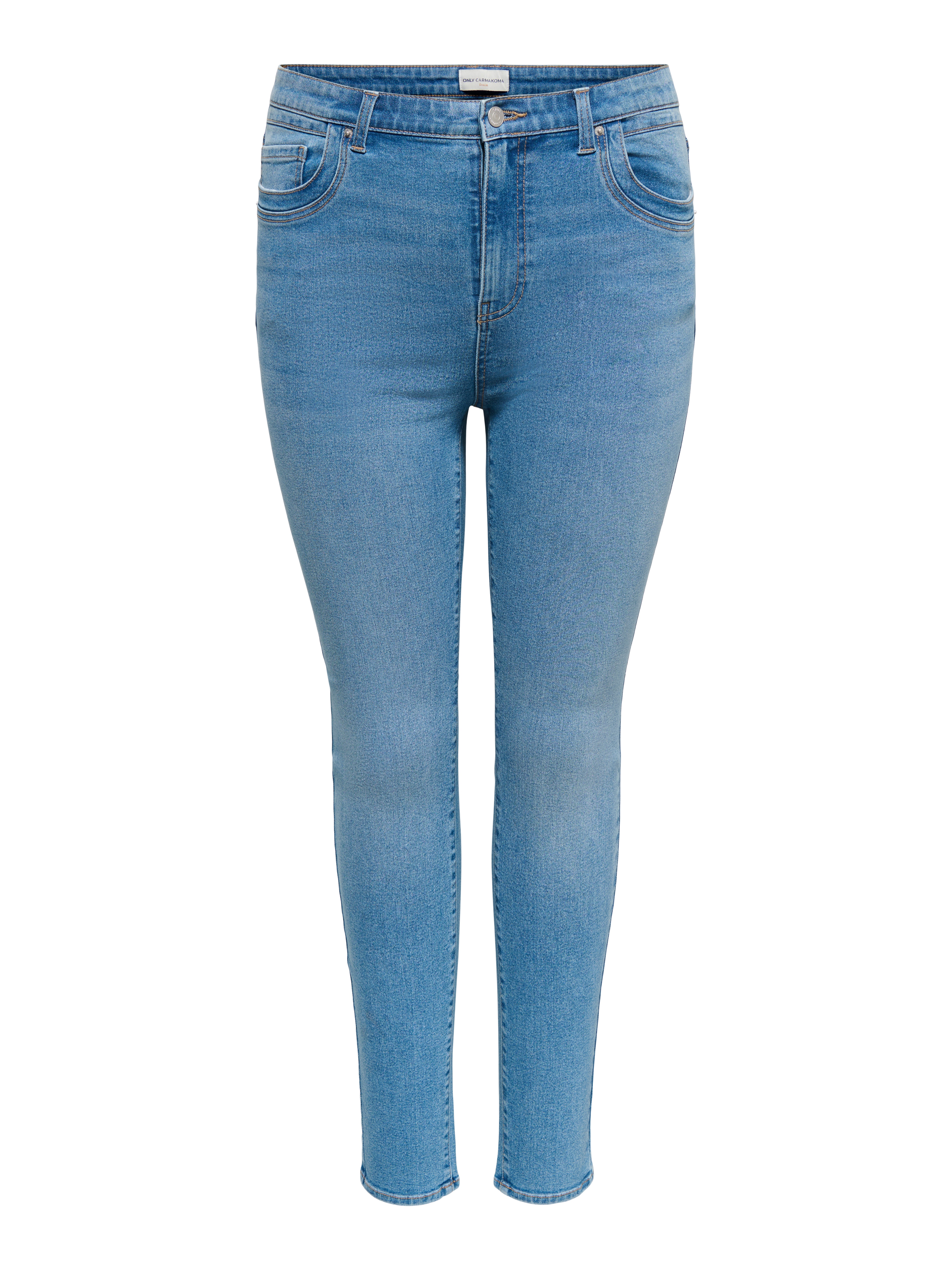 Carane Mittlere Taille Skinny Fit Jeans