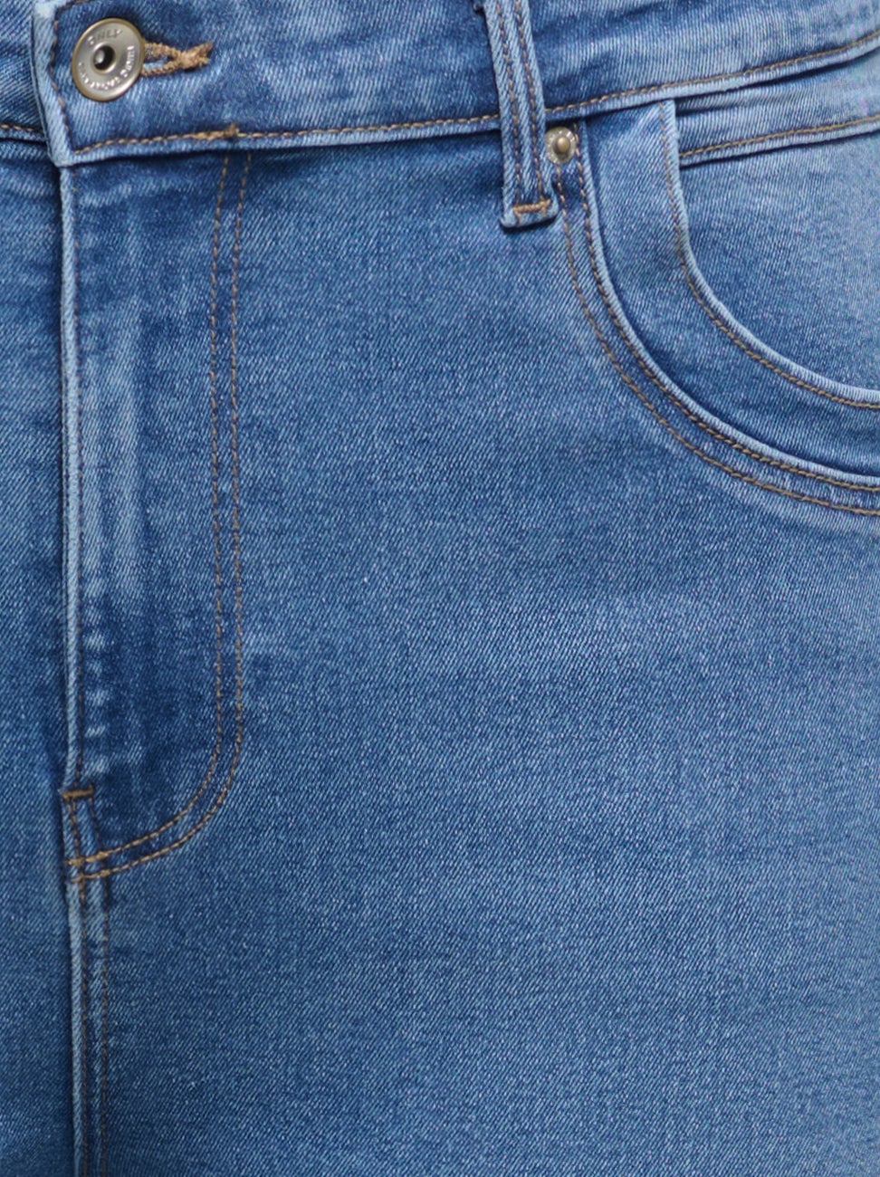 Thumbnail - Carane Mittlere Taille Skinny Fit Jeans