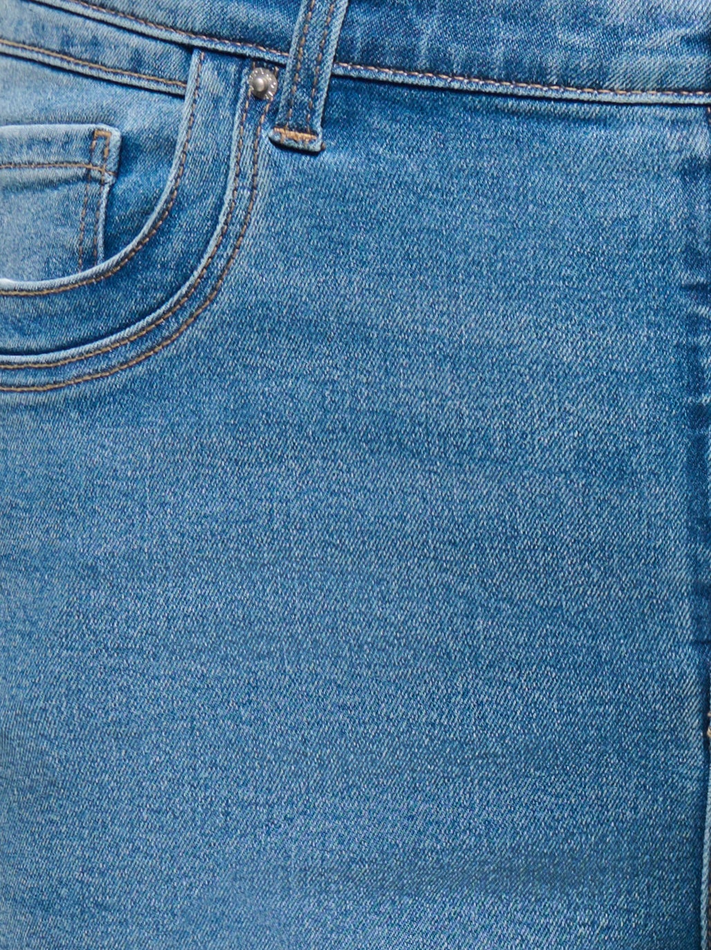 Thumbnail - Carane Mittlere Taille Skinny Fit Jeans