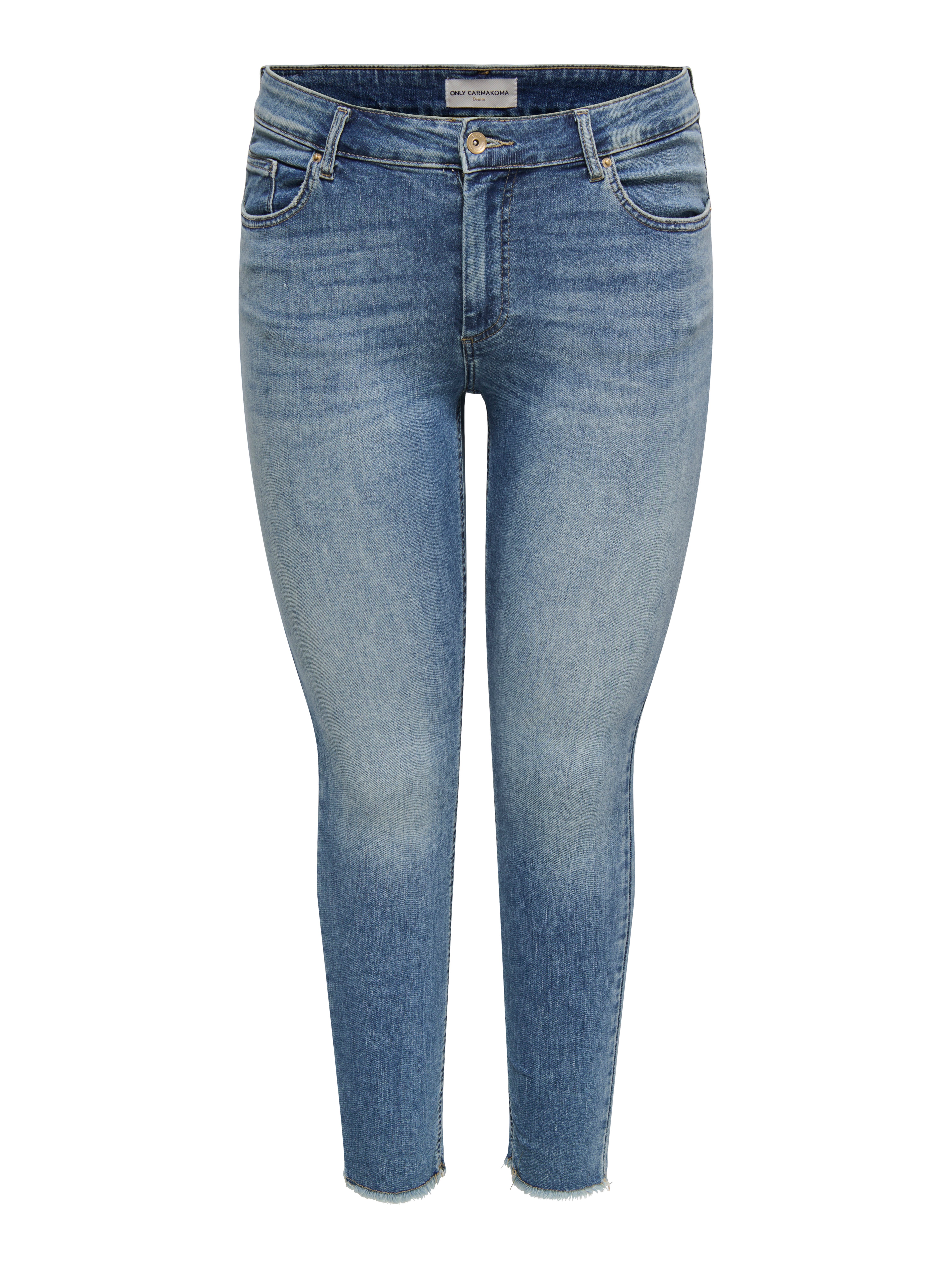 Thumbnail - Carwilly Skinny Fit Knöchellang Jeans