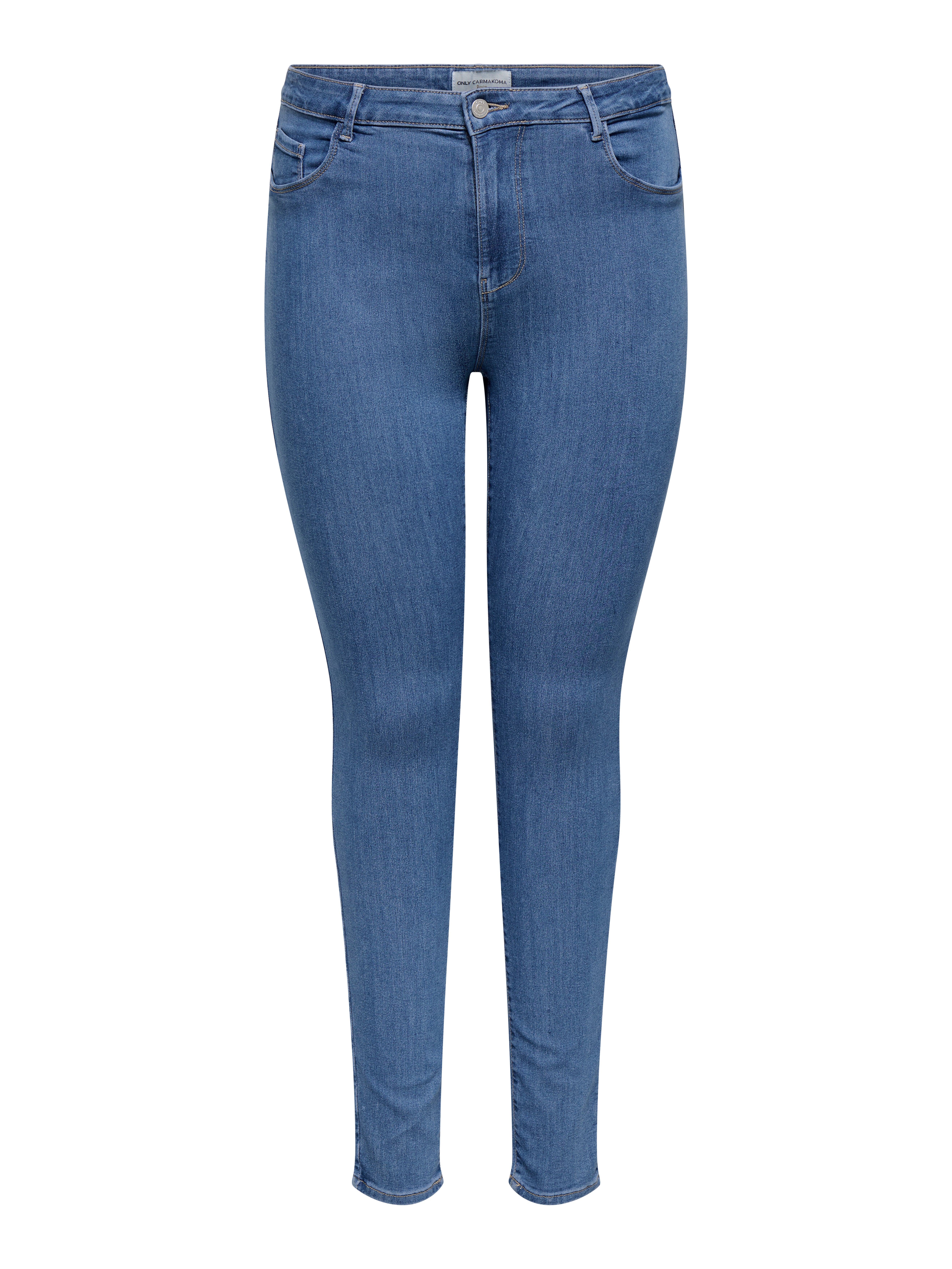 Thumbnail - Carstorm Hohe Taille Skinny Fit Jeans