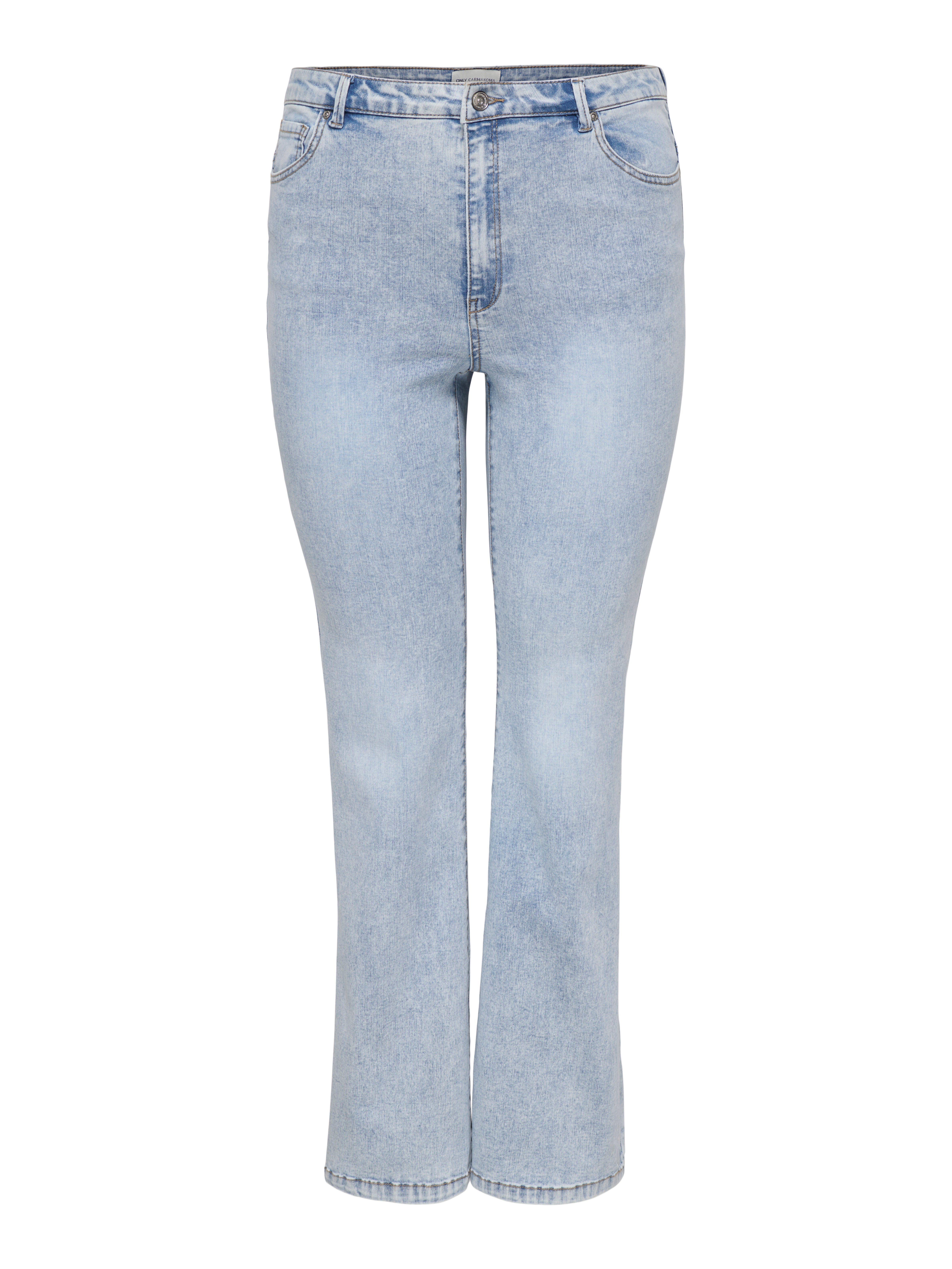 Thumbnail - Carrose Hohe Taille Retro-fit, Ausgestellt Jeans
