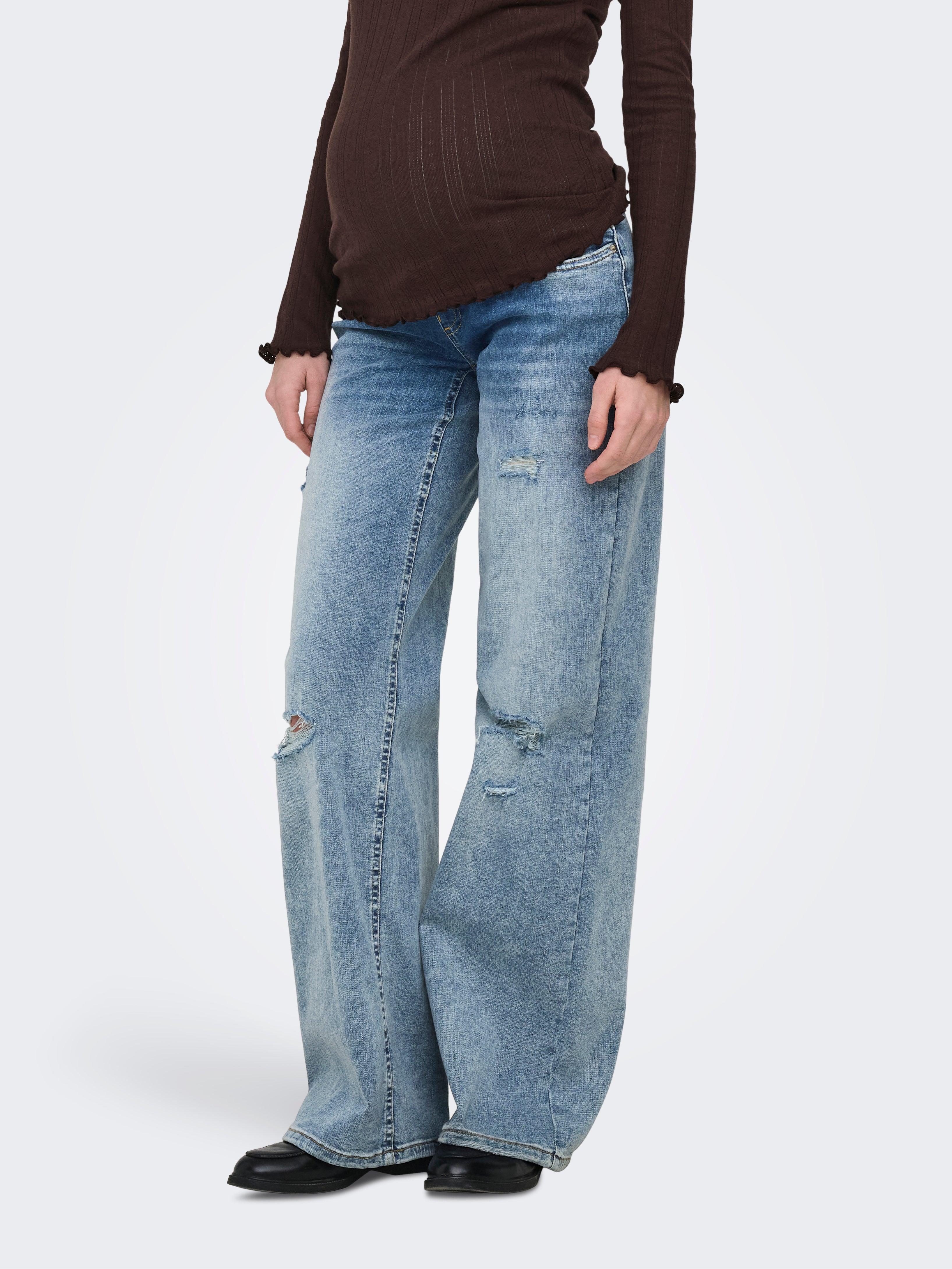 Olmblush Weiter Beinschnitt Jeans