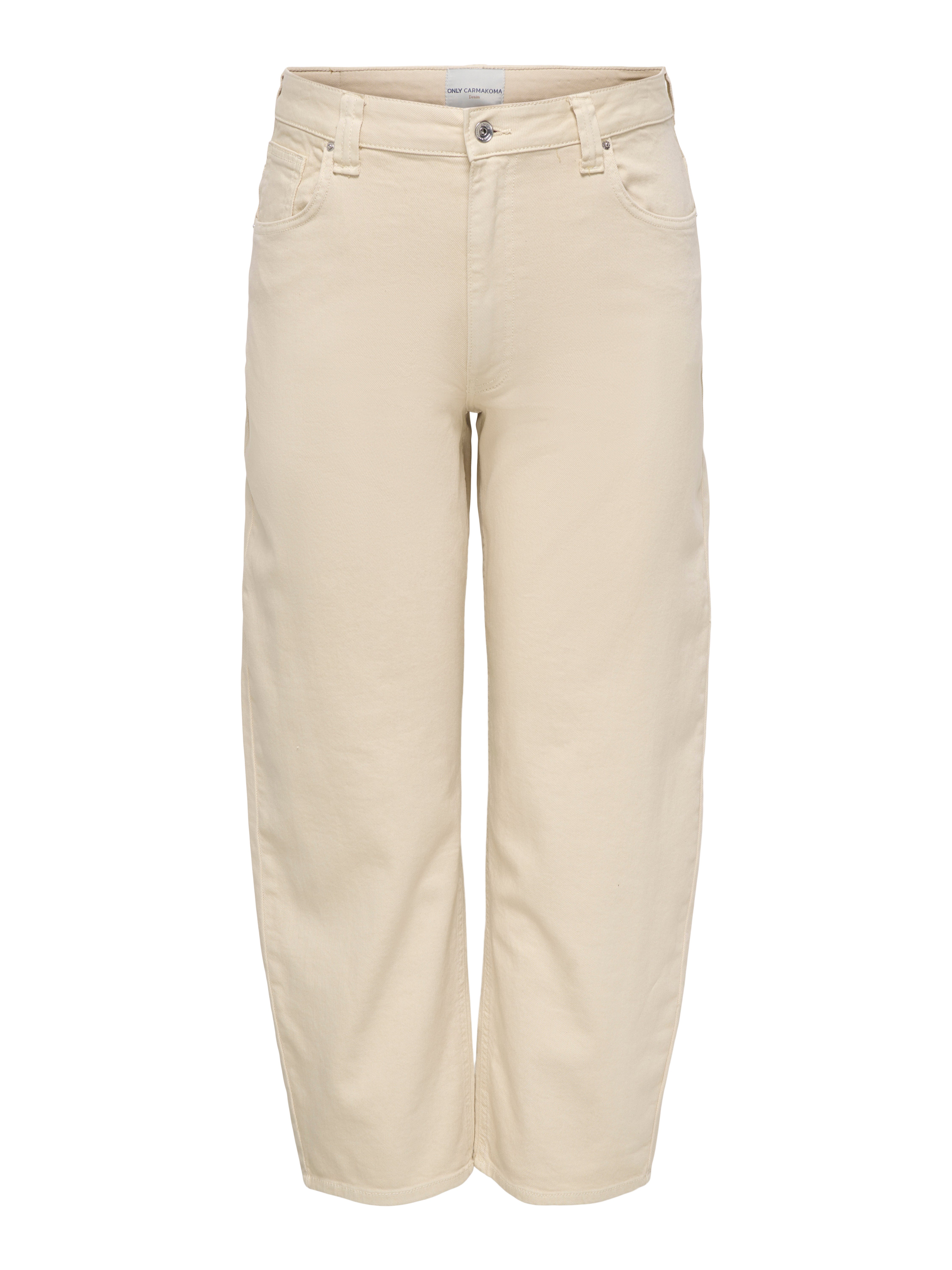 Thumbnail - Carfrankie Hohe Taille Barrel Fit Knöchellang Jeans