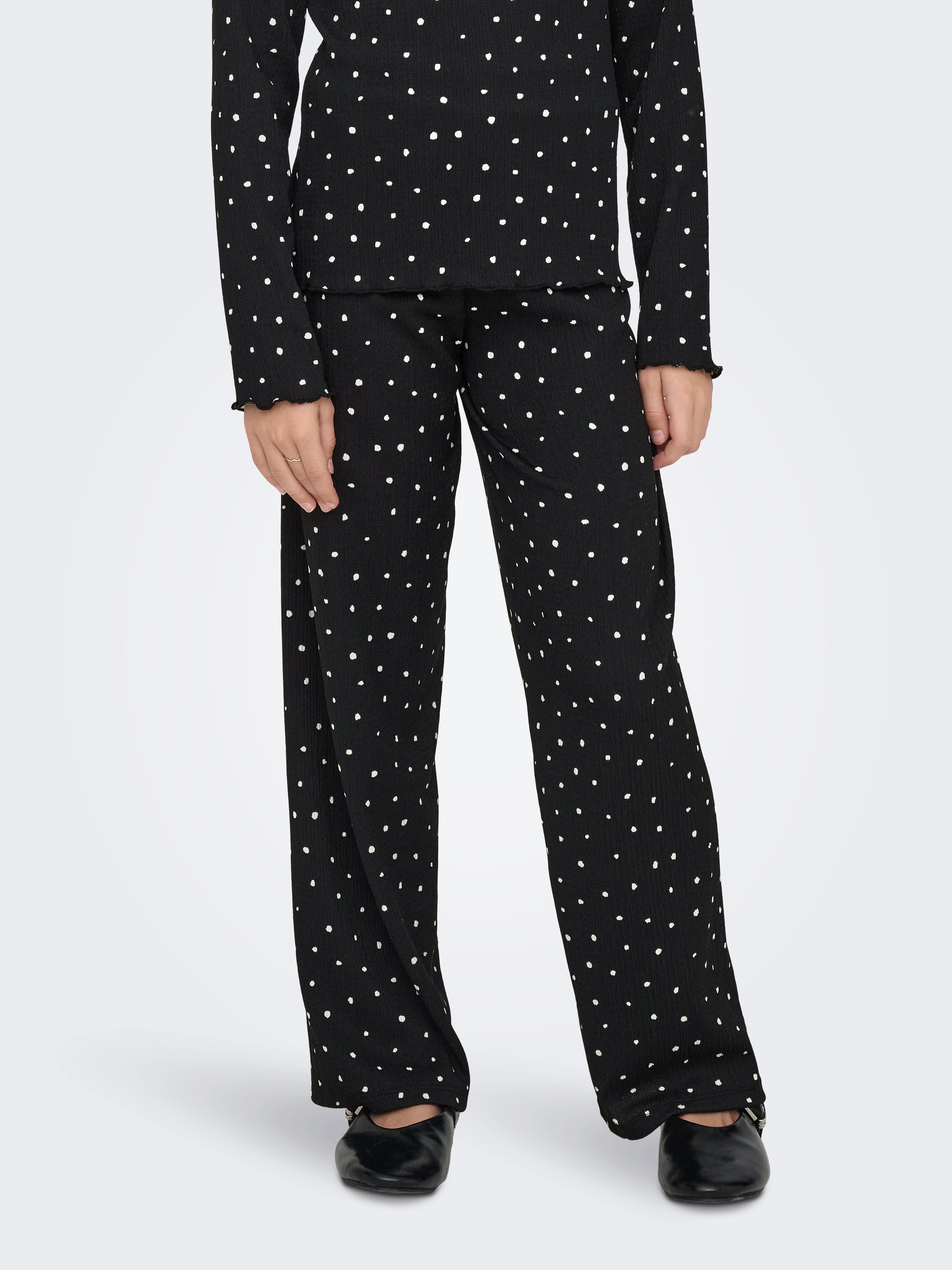 Kogmelia Normal Geschnitten Hose Mit Weitem Beinschnitt