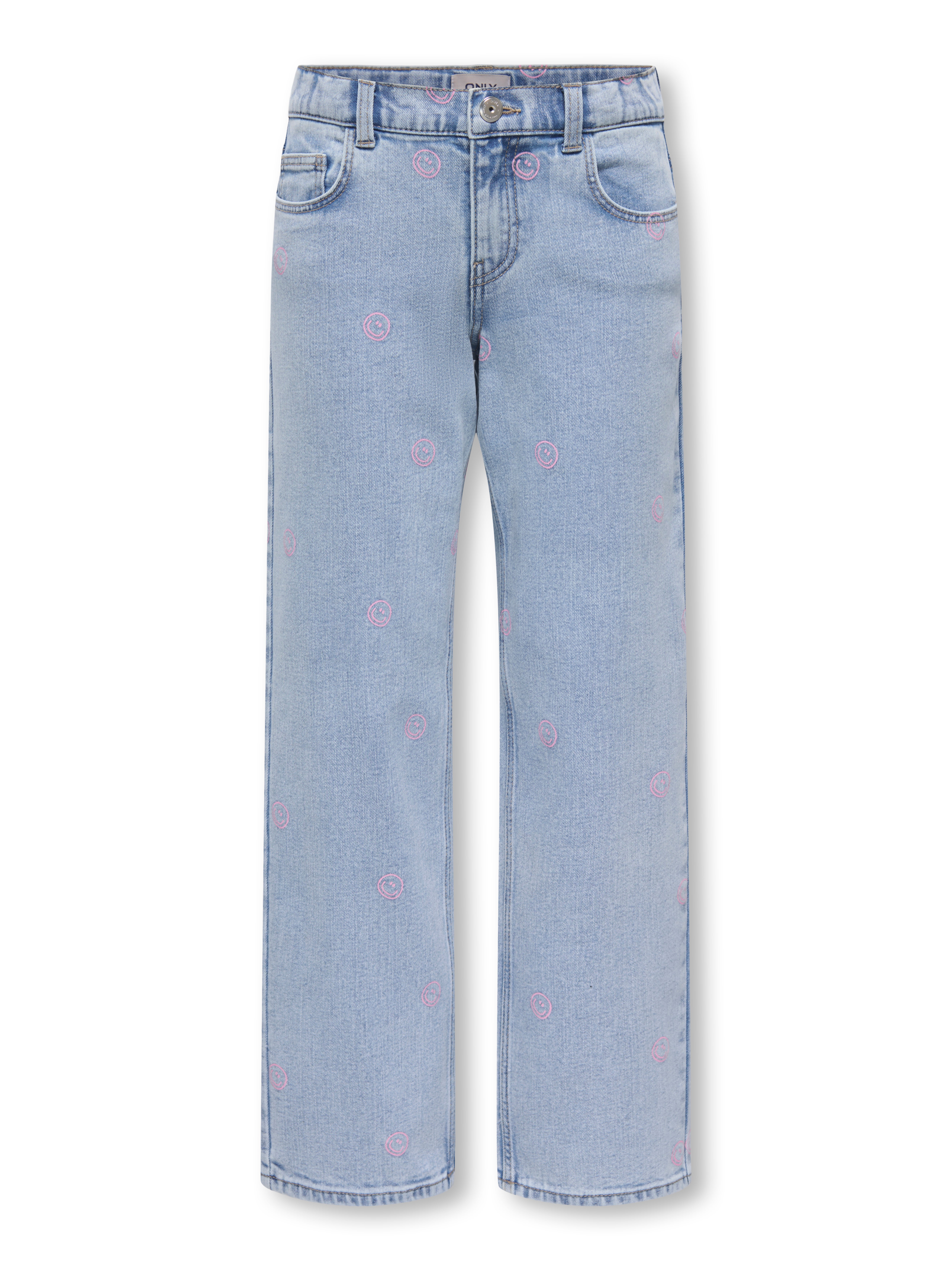 Kogrobyn Mid Rise Gerade Geschnitten Jeans