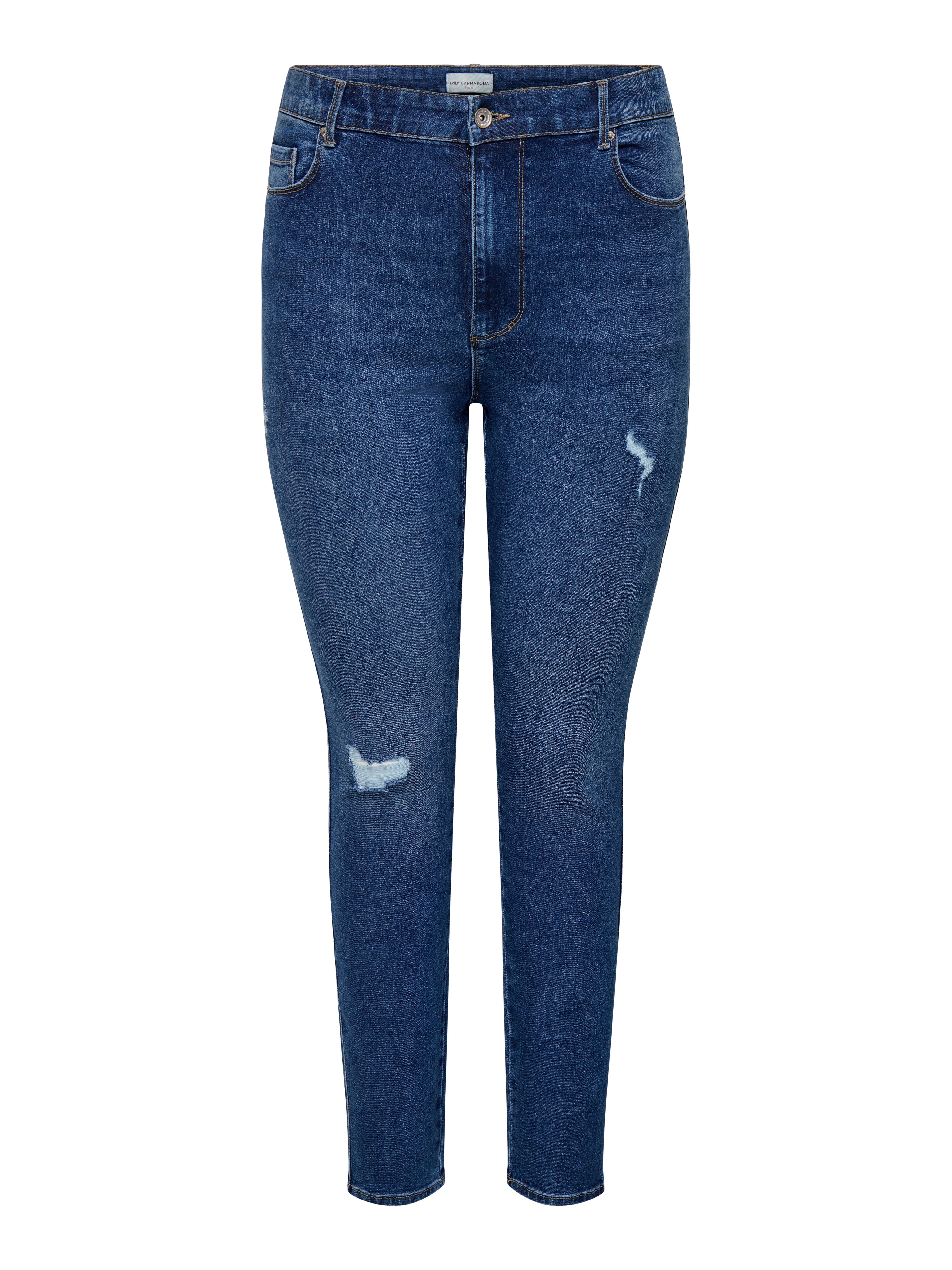Carsnow Hohe Taille Skinny Fit Jeans