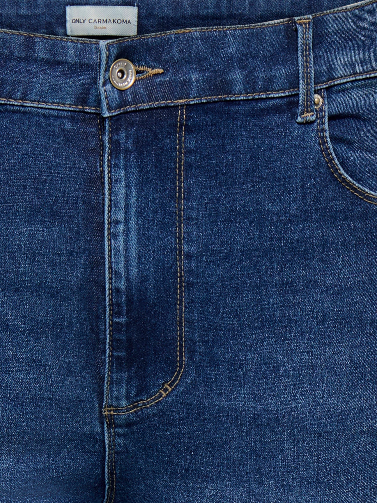 Thumbnail - Carsnow Hohe Taille Skinny Fit Jeans