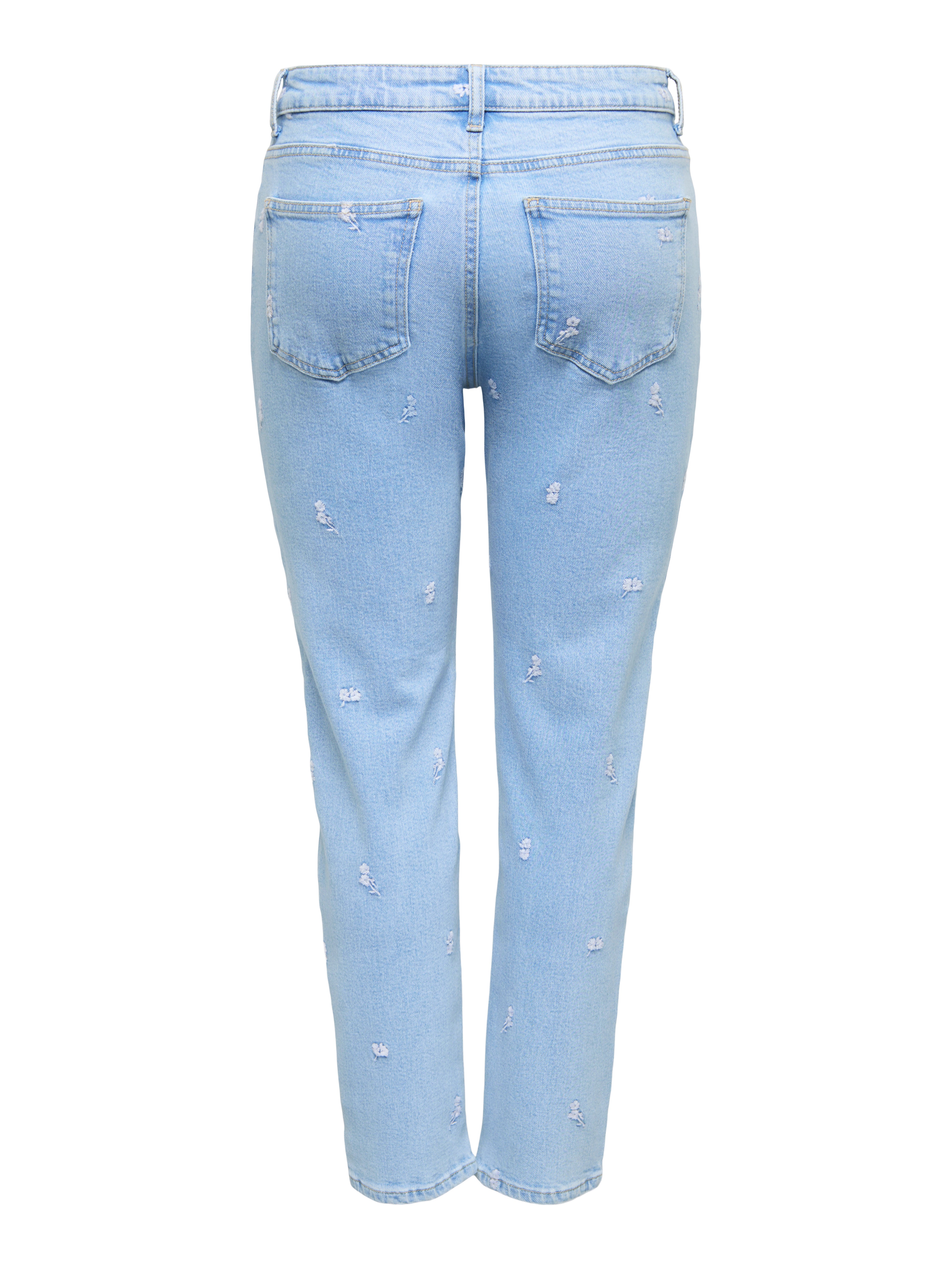 Thumbnail - Onlemily Hohe Taille Gerade Geschnitten Jeans