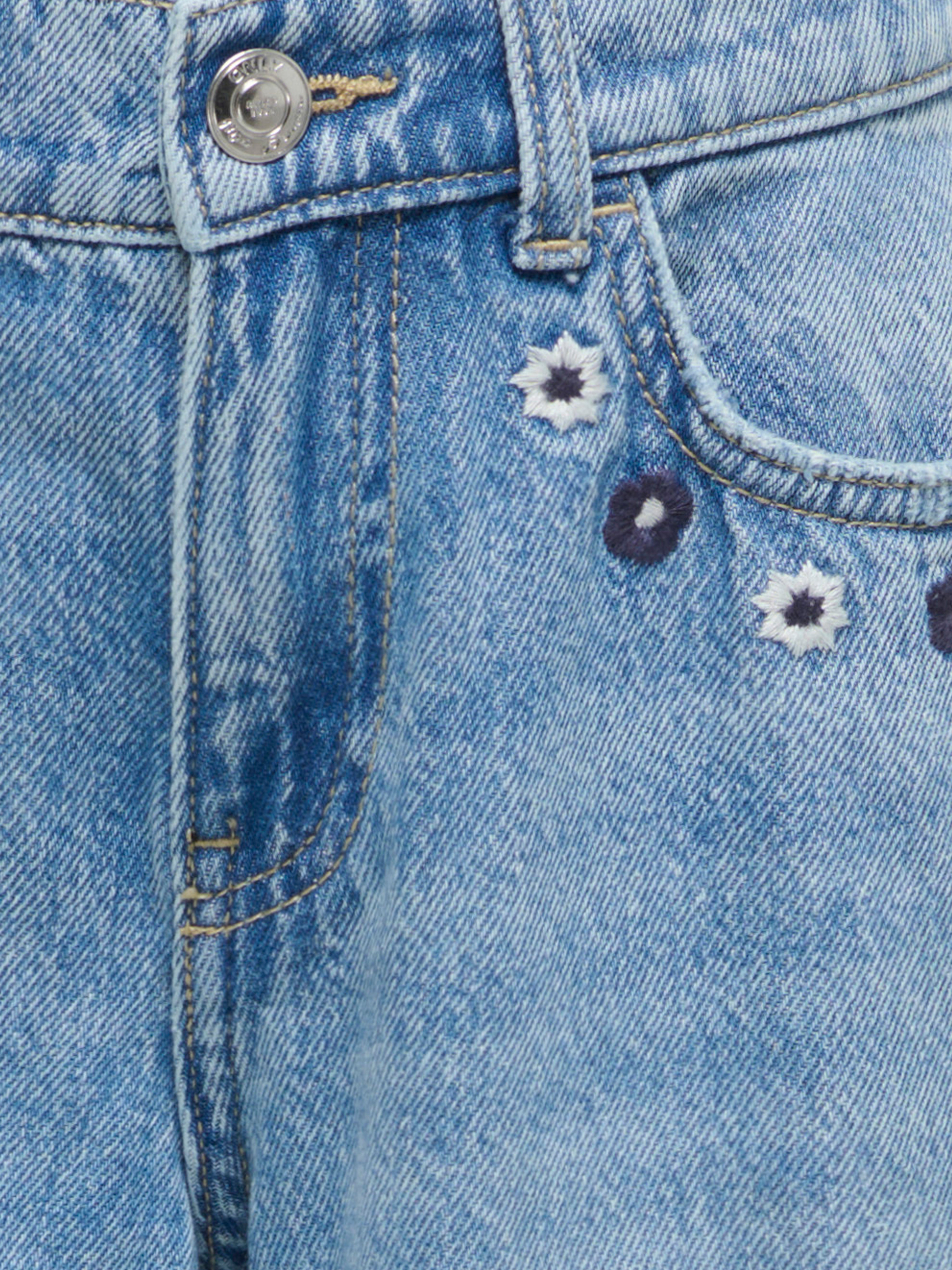 Thumbnail - Kogmimi Hohe Taille Weiter Beinschnitt Jeans