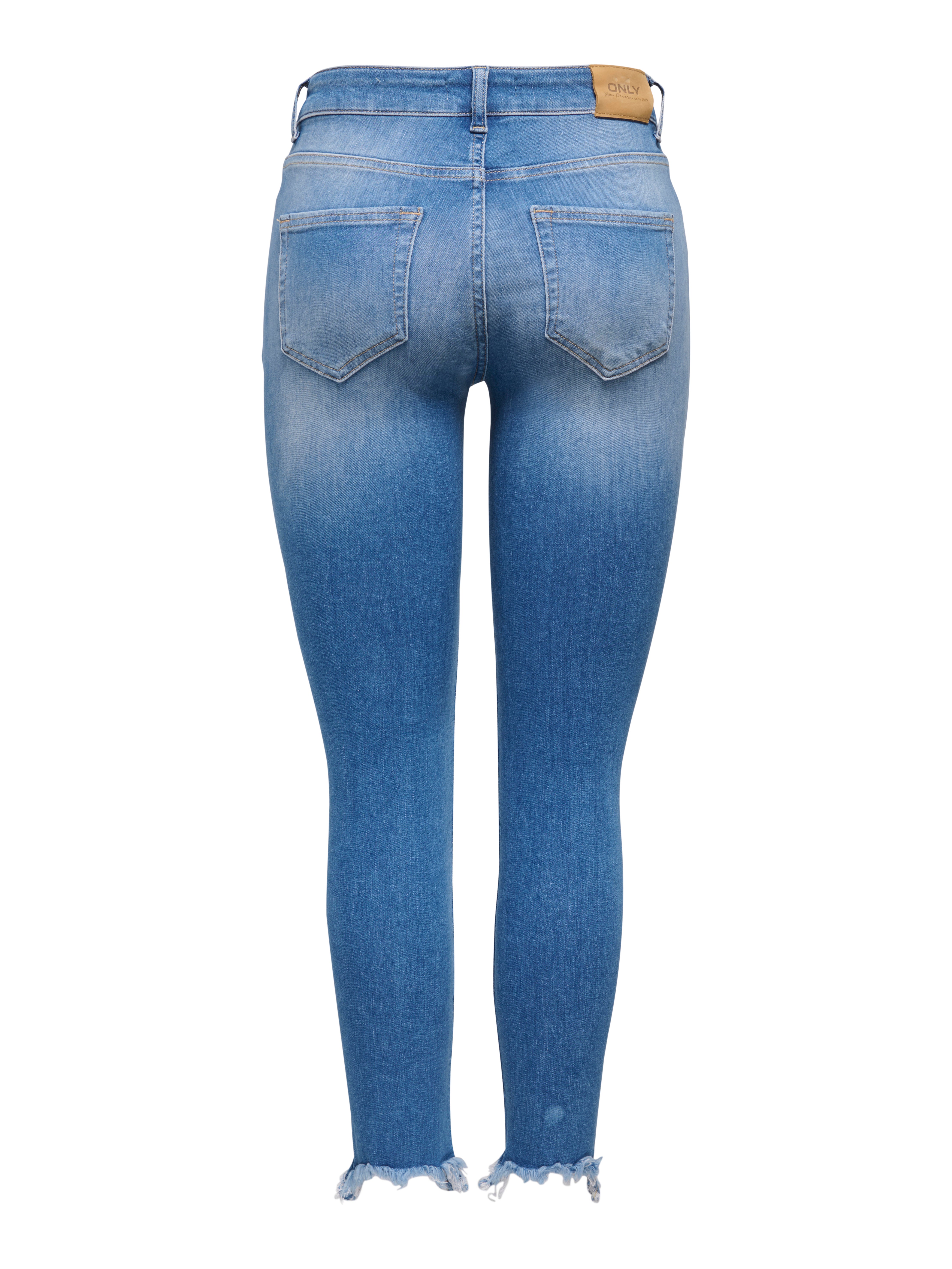 Thumbnail - Onlblush Mittlere Taille Skinny Fit Knöchellang Jeans