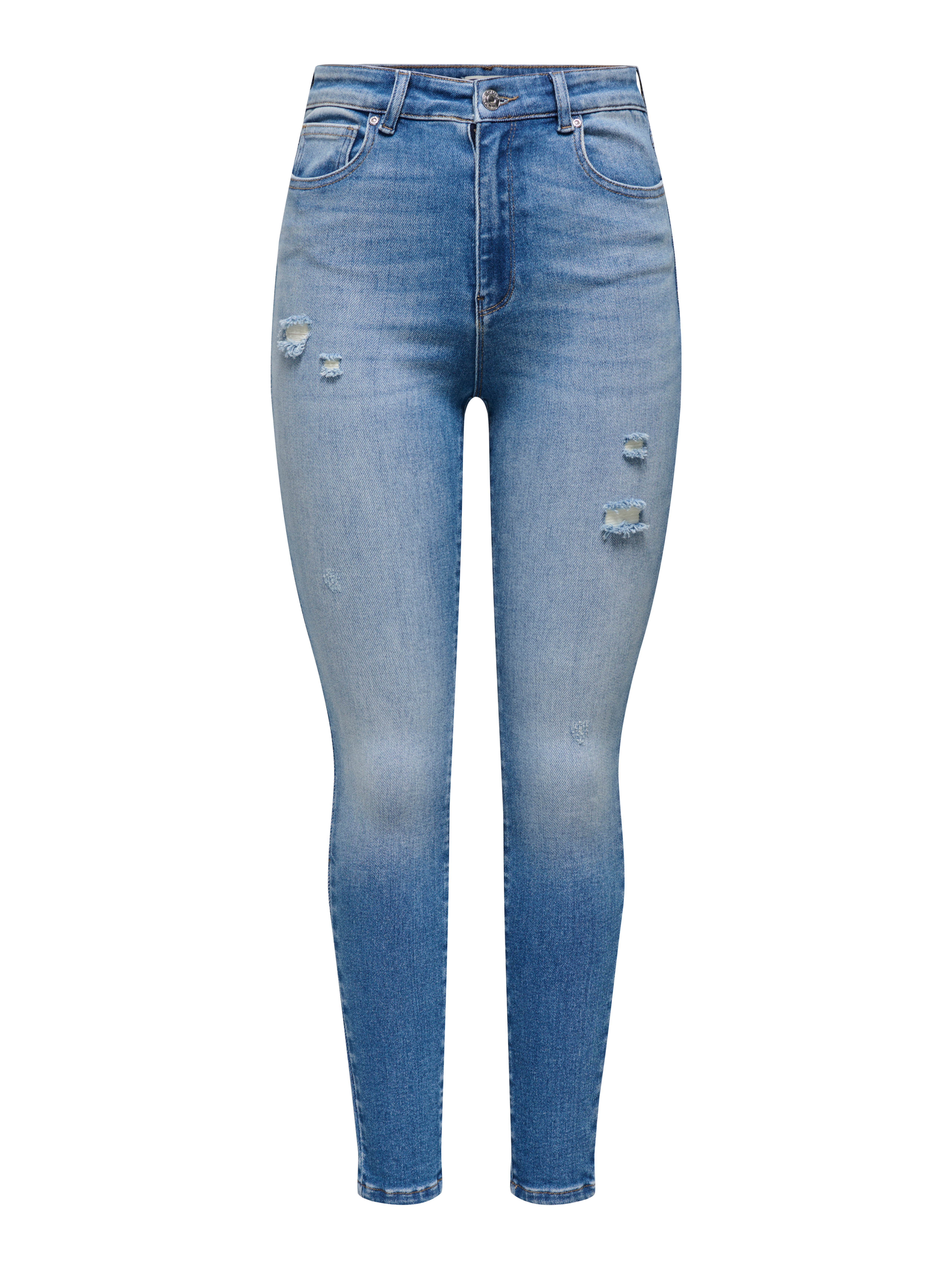 Thumbnail - Onlmila Hohe Taille Skinny Fit Knöchellang Jeans