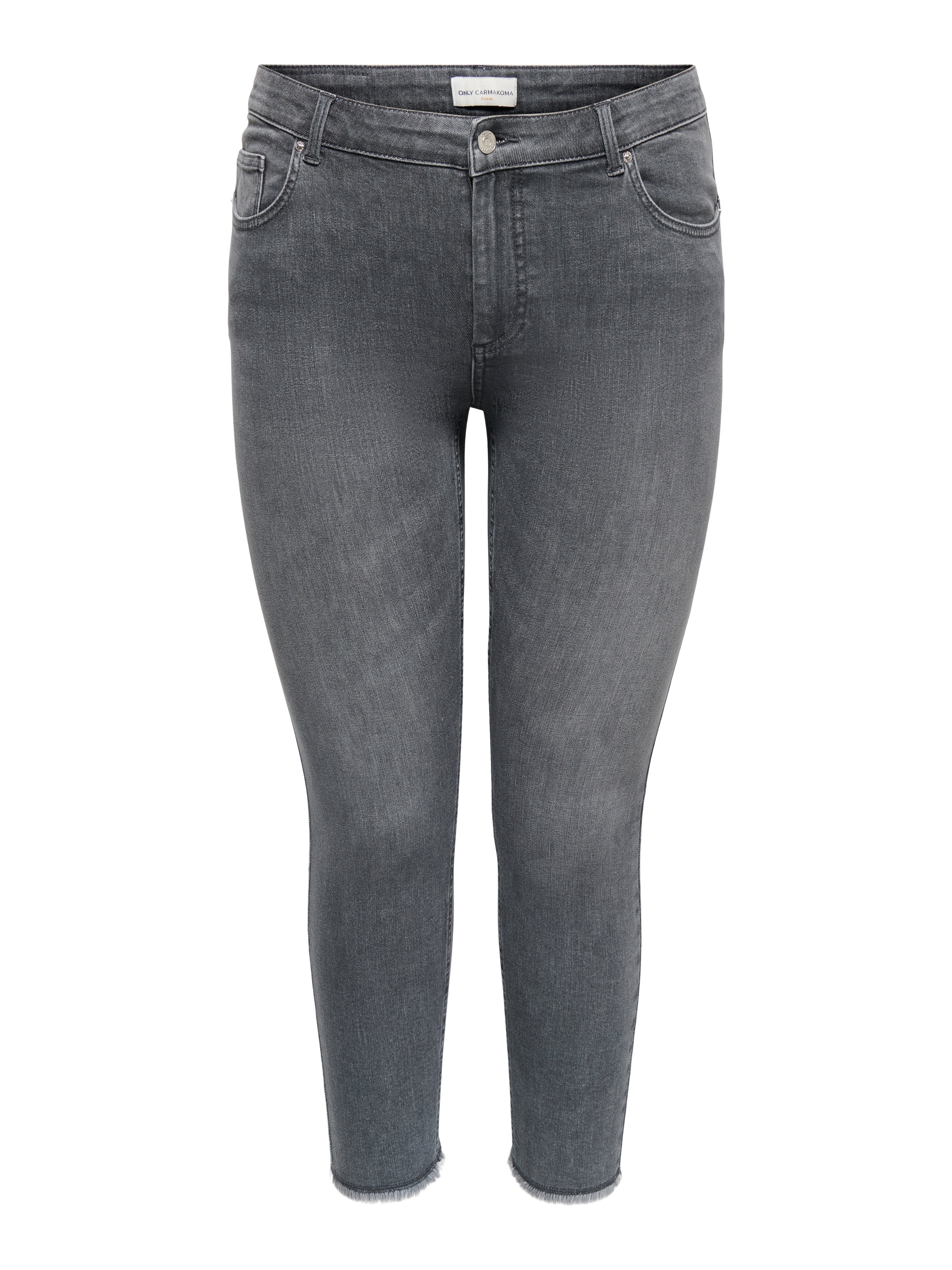 Thumbnail - Carwilly Skinny Fit Knöchellang Jeans