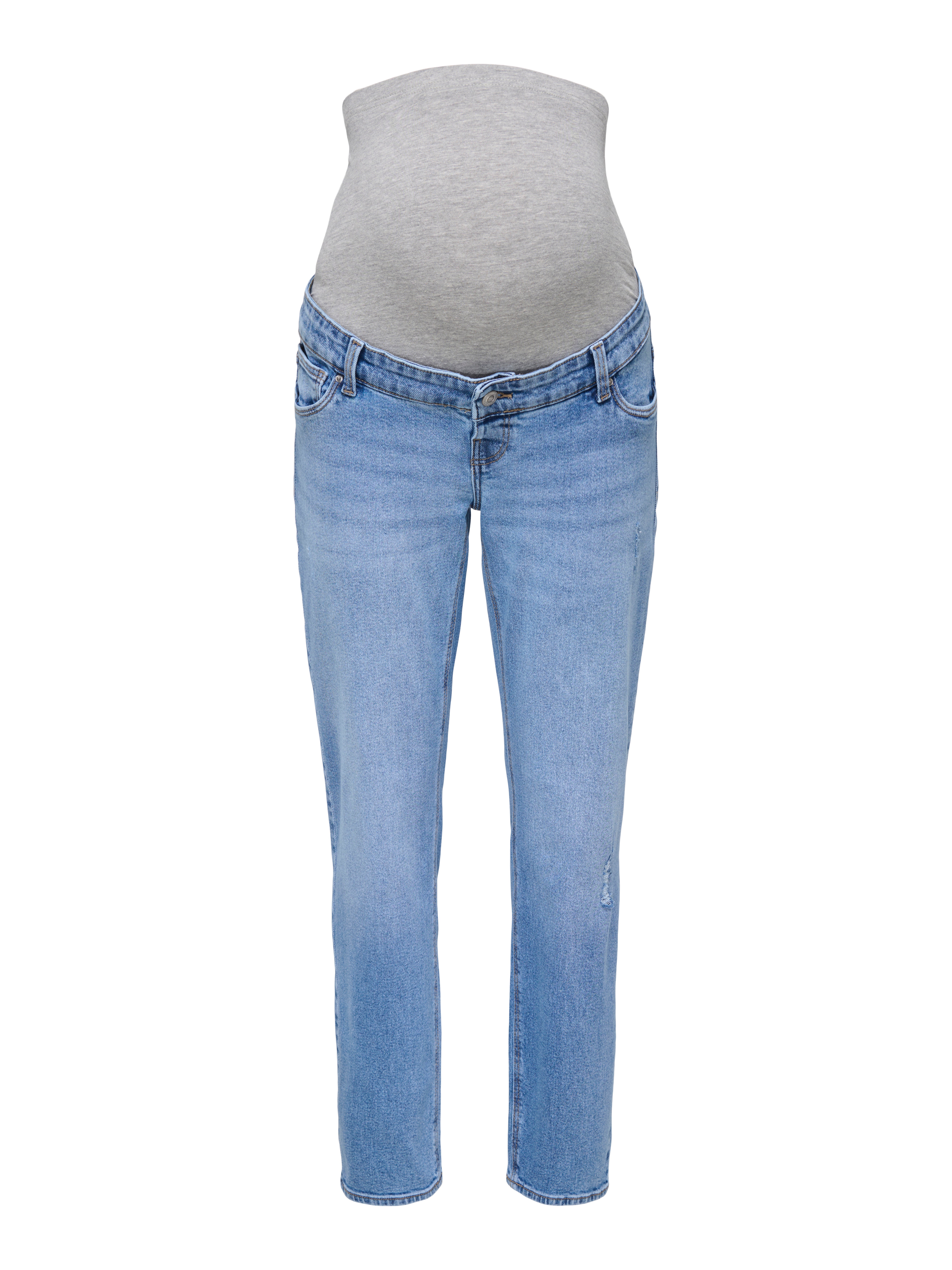 Thumbnail - Olmemily Gerade Geschnitten Knöchellang Jeans