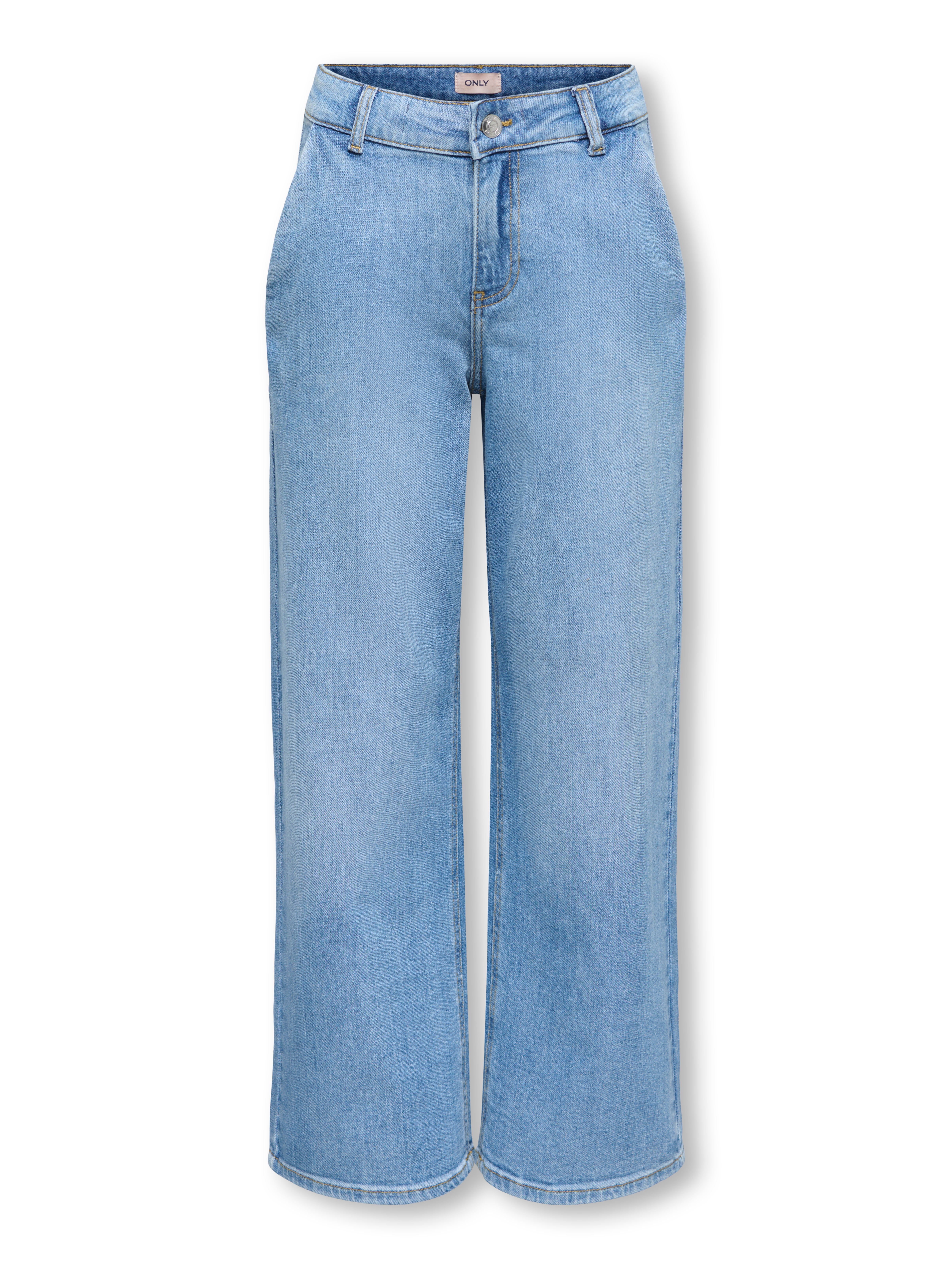 Thumbnail - Kogpalma Mittlere Taille Weiter Beinschnitt Jeans