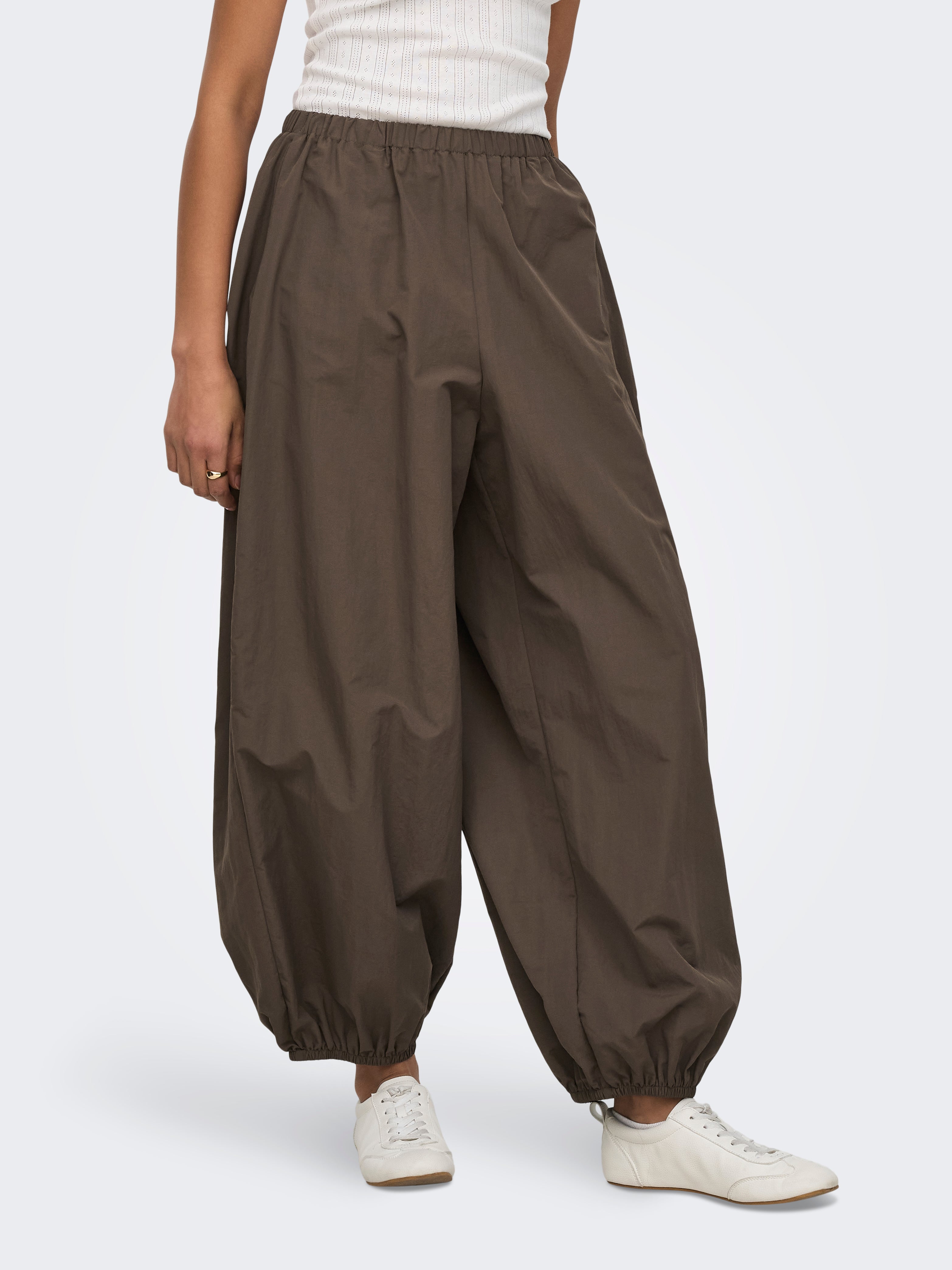 Onlazra Barrel Fit Parachute Pants
