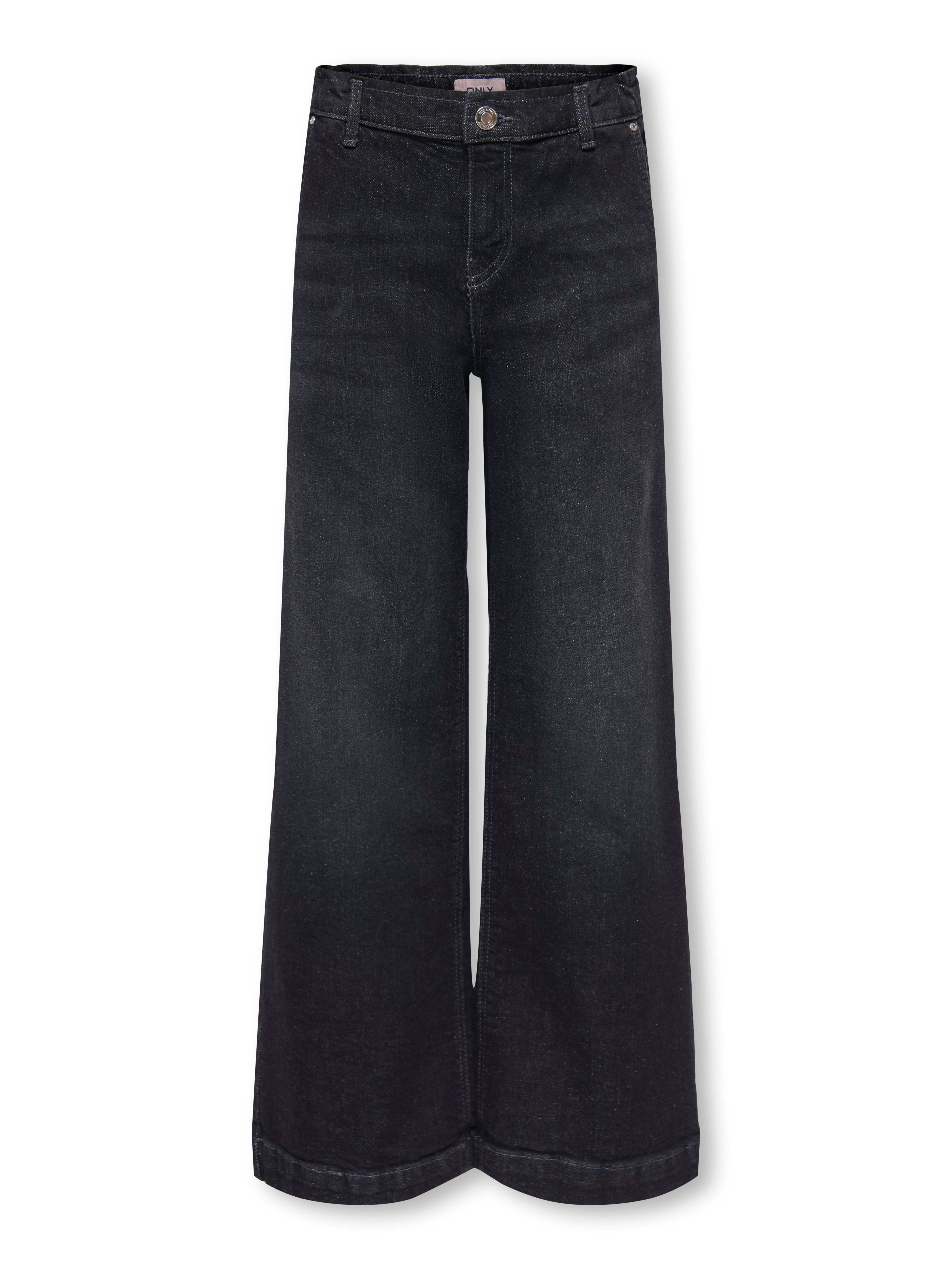 Thumbnail - Kognew Mittlere Taille Weiter Beinschnitt Jeans