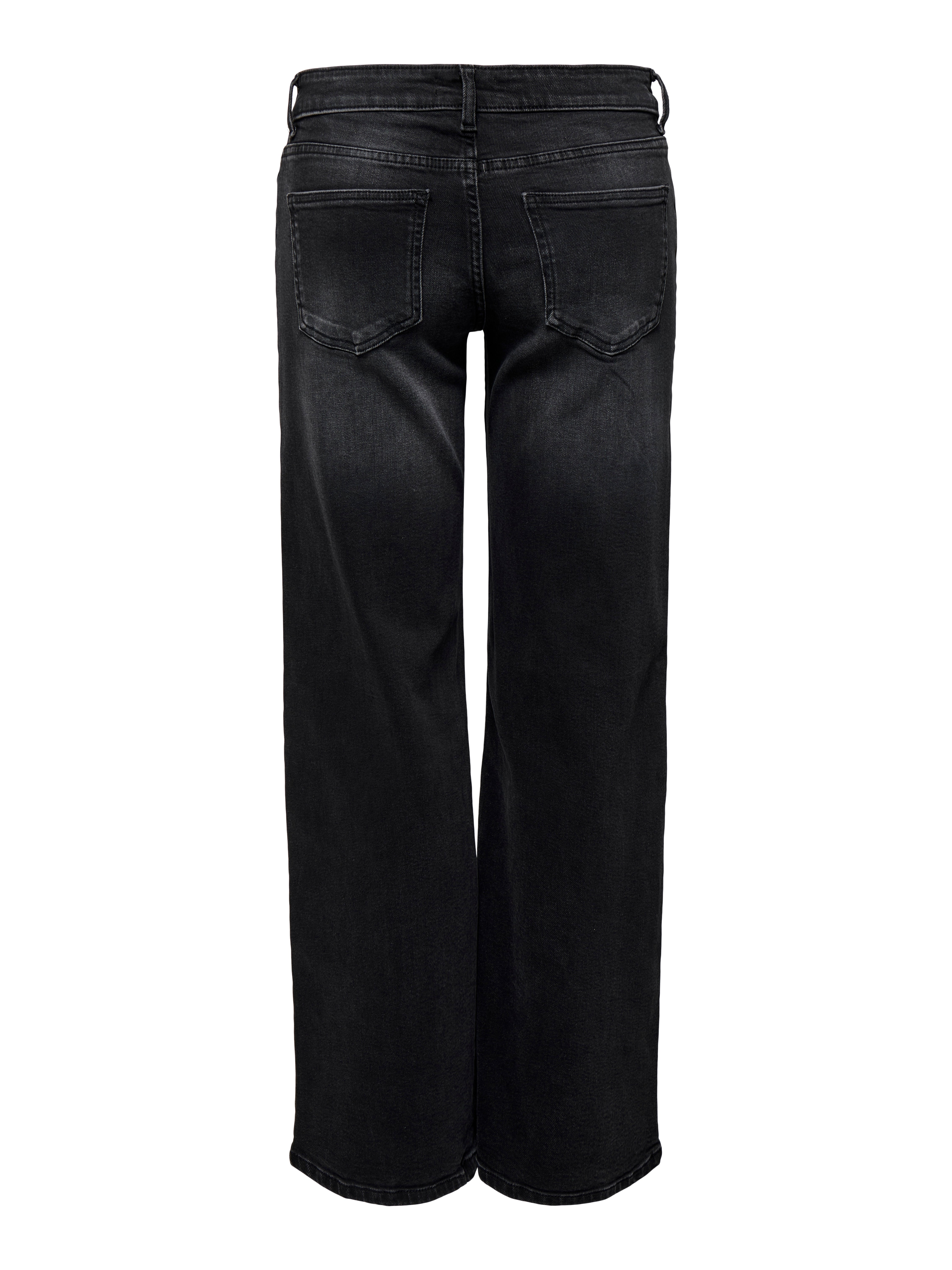 Thumbnail - Carjulles Niedrige Taille Weiter Beinschnitt Jeans