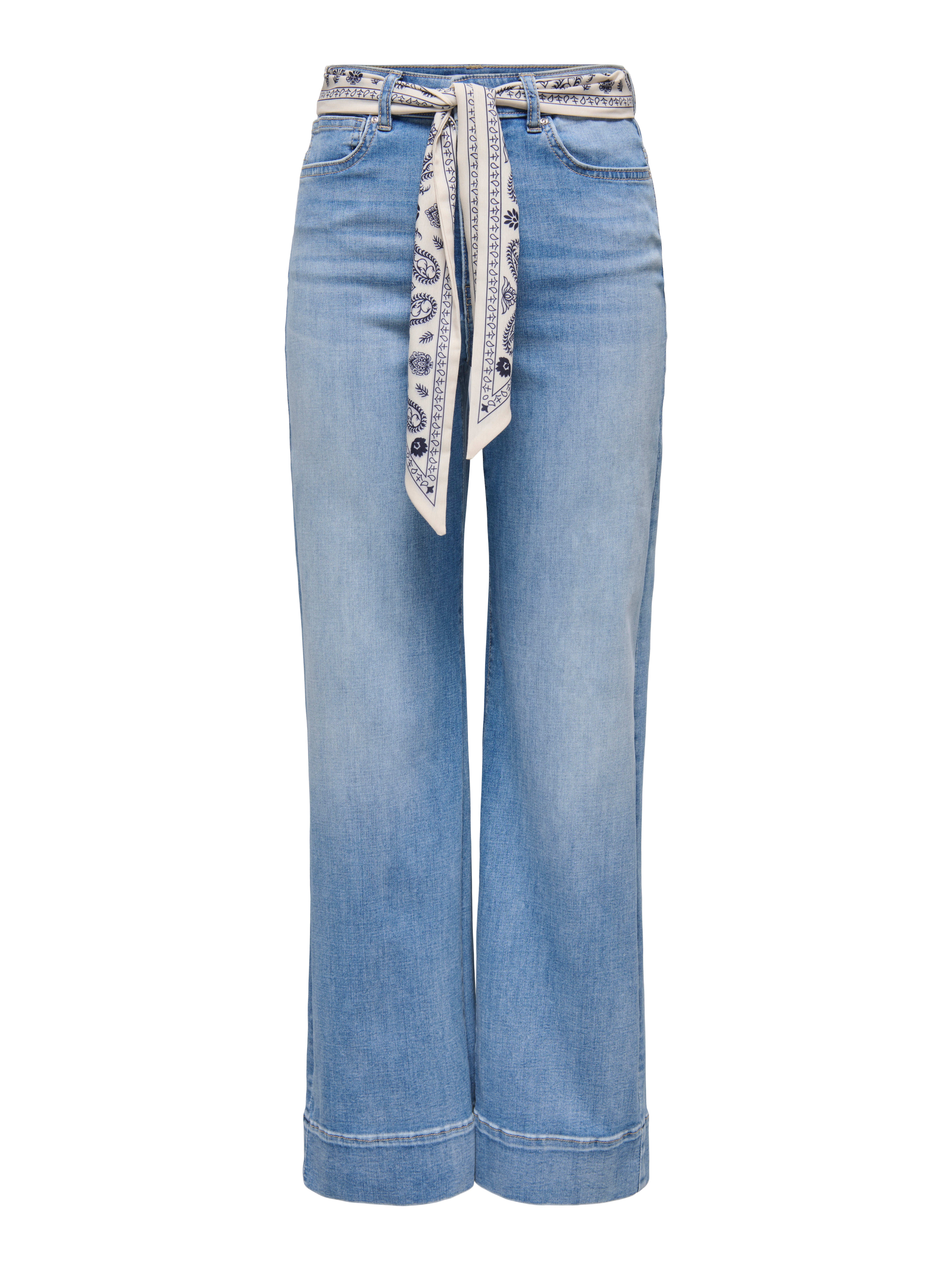 Thumbnail - Onlmadison Hohe Taille Weiter Beinschnitt Jeans