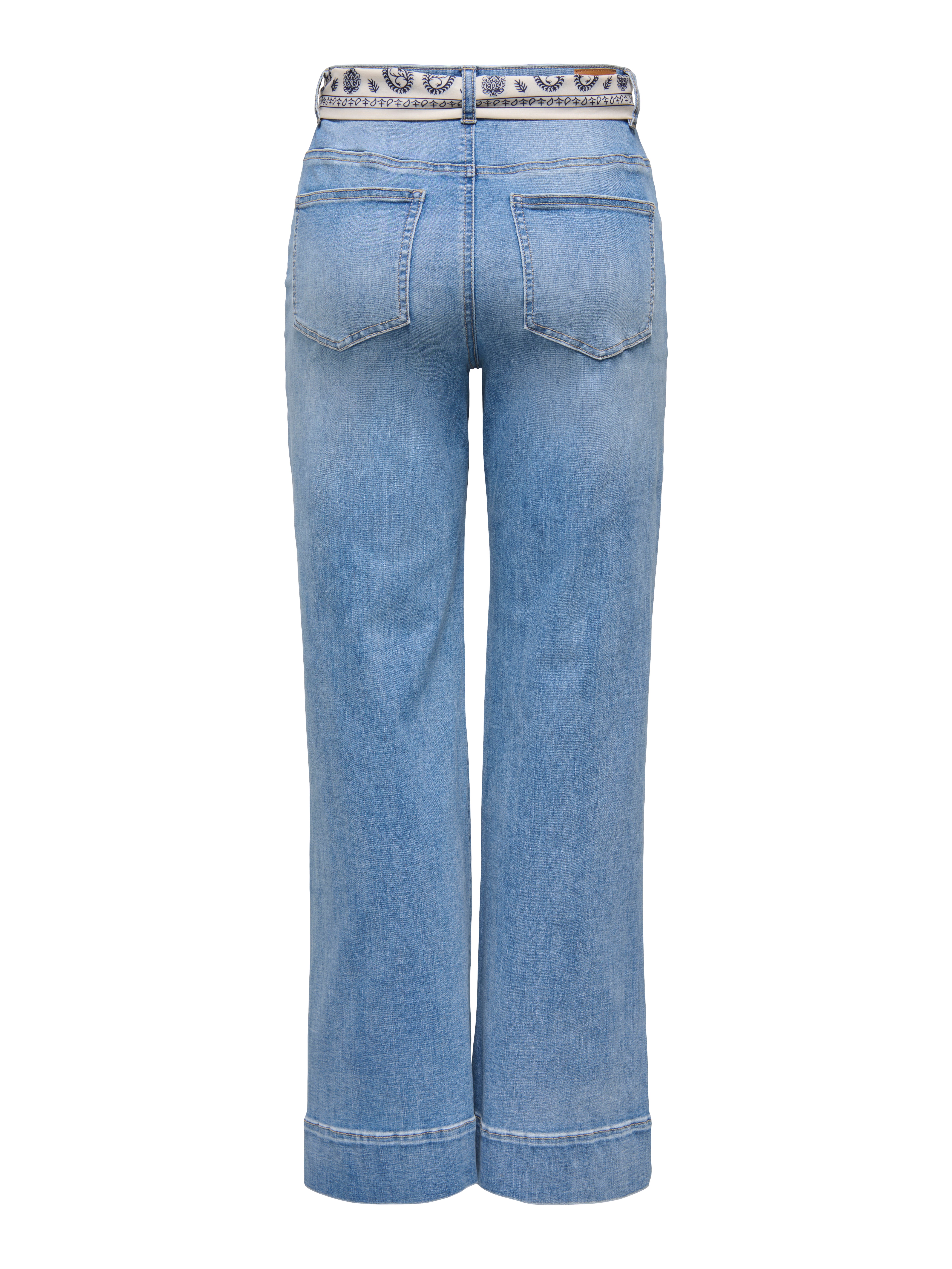 Thumbnail - Onlmadison Hohe Taille Weiter Beinschnitt Jeans