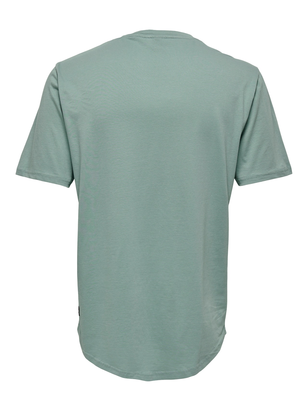 ONLY & SONS Long line fit O-hals T-shirts -Chinois Green - 22002973