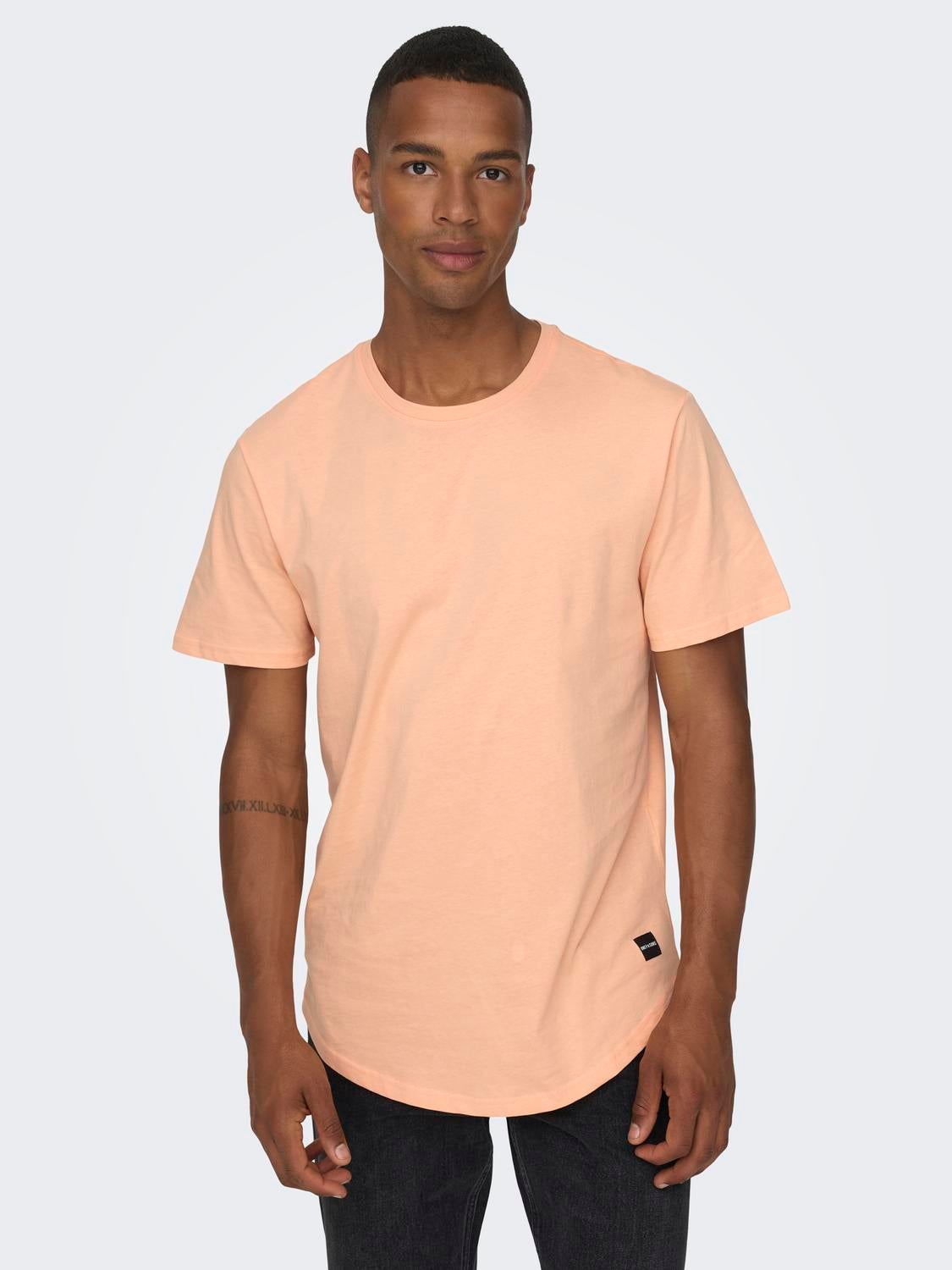 Rose color sale t shirt mens