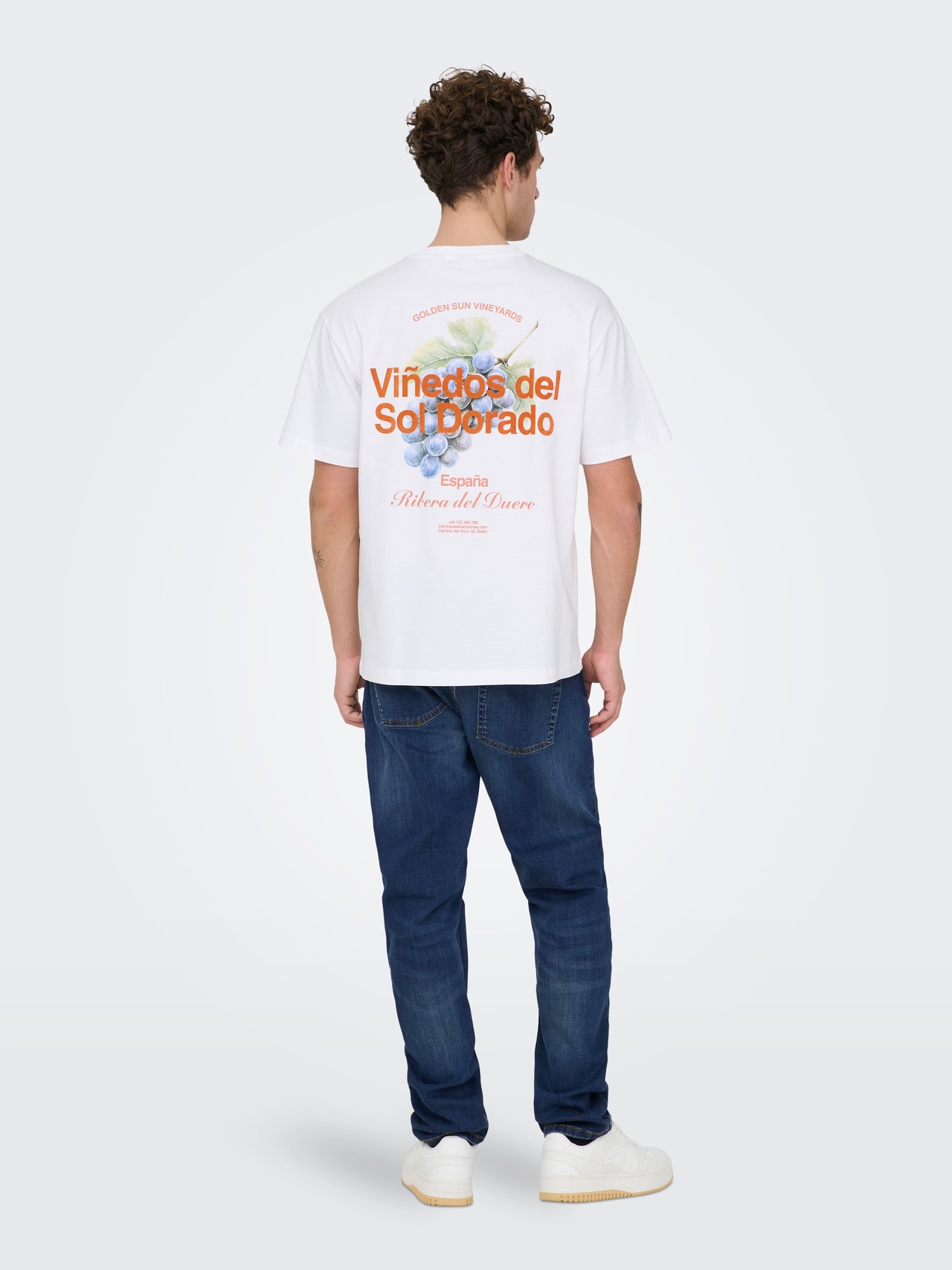 ONLY & SONS Tavapärane lõige Keskmine vöökoht Teksad -Medium Blue Denim - 22005076